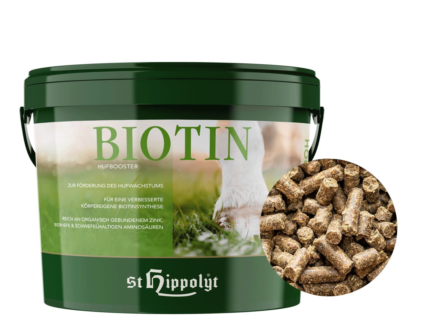 St. Hippolyt Biotin Hoof Mixture mit schwefelhaltigen Aminosäuren