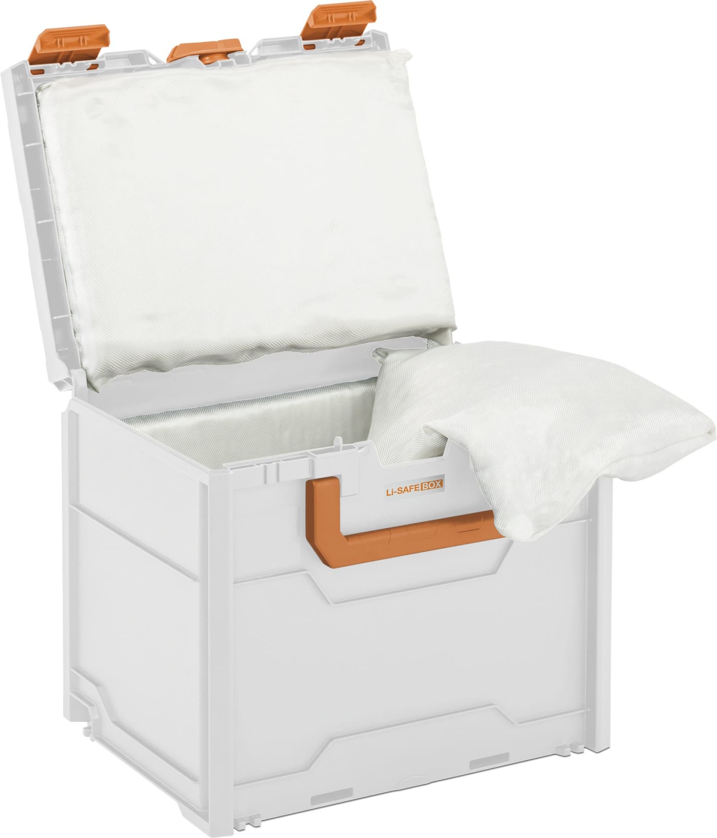 Cemo Brandschutzbox "Li-SAFE" 400 x 300 x 340 mm, für Lithium-Ionen-Akkus, 11564