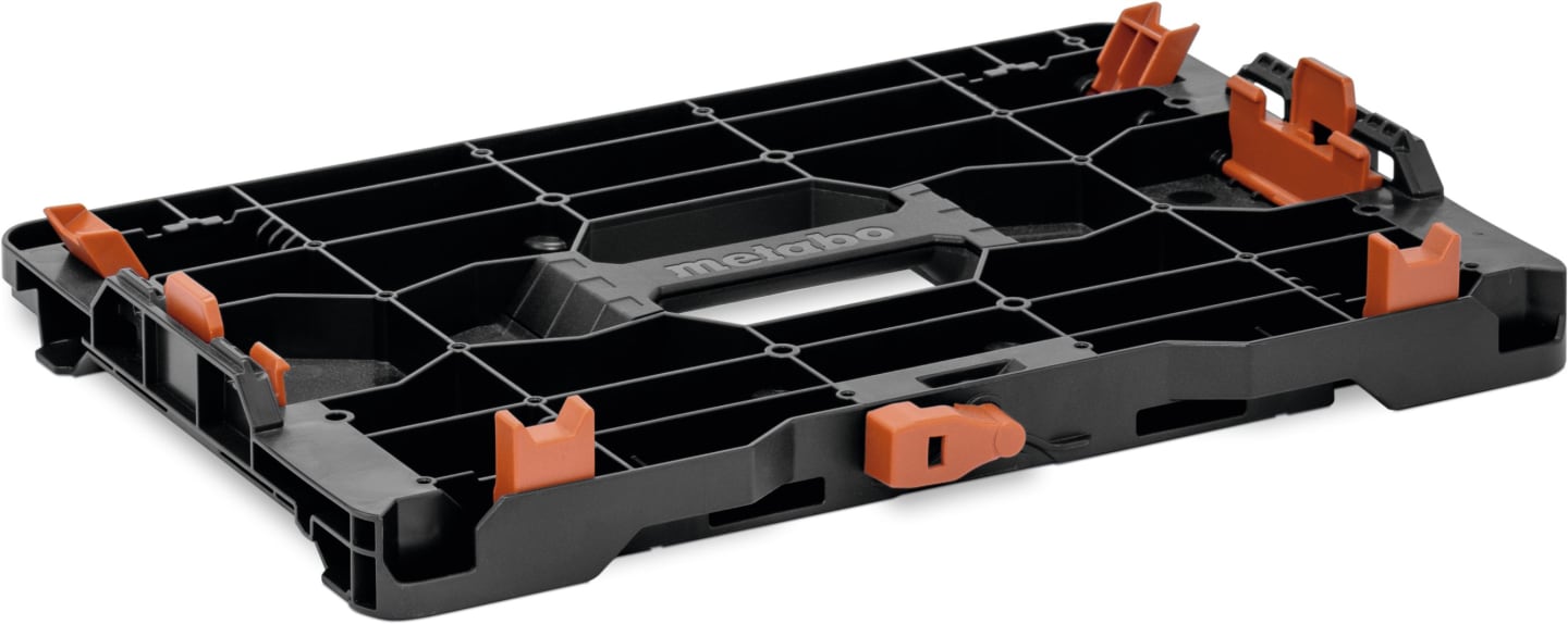 Cemo Adapterplatte 445 x 300 x 55 mm, zum Koppeln von Akku-Brandschutzboxen von Fremdherstellern z. B. Systainer, L-BOXX, 11882