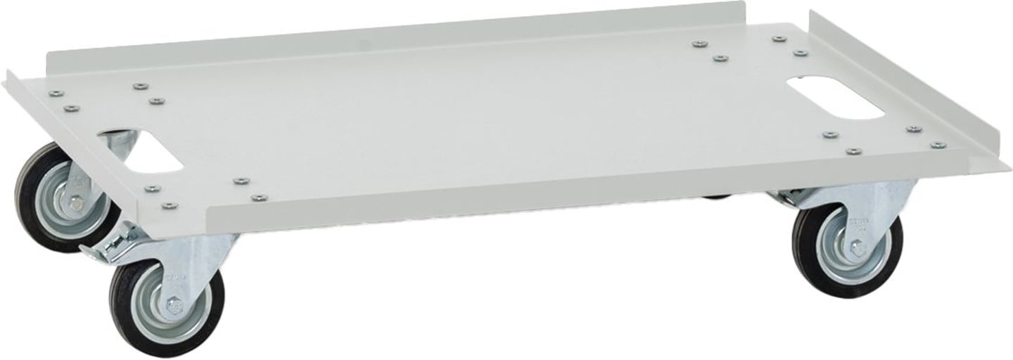 Cemo Transportwagen 800 x 600 x 150 mm für für zwei Akku-Ladeschränke 8/5 oder einen 8/10, 11461