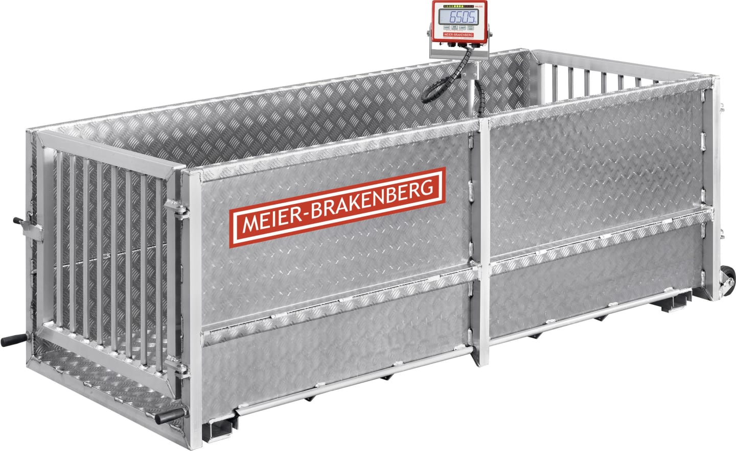 MEIER-BRAKENBERG Tierwaage "WAF" bis 300 kg, für das Gruppenwiegen von Ferkeln