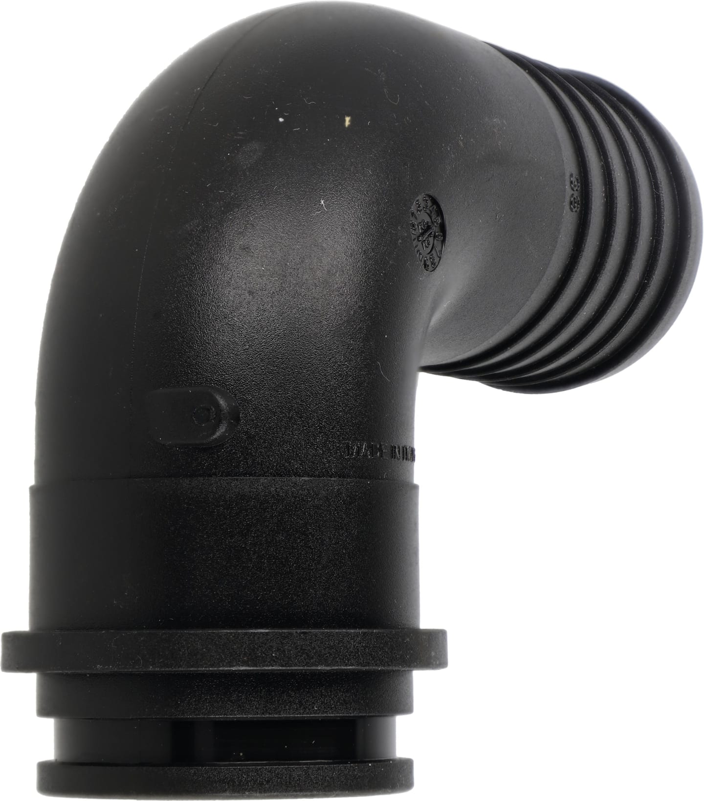 Agrotop Schlauchanschluss Ø Tülle 38 mm 90 ° gebogen, für Überwurfmutter/O-Ring G 1 1/2" IG BSP, 10670
