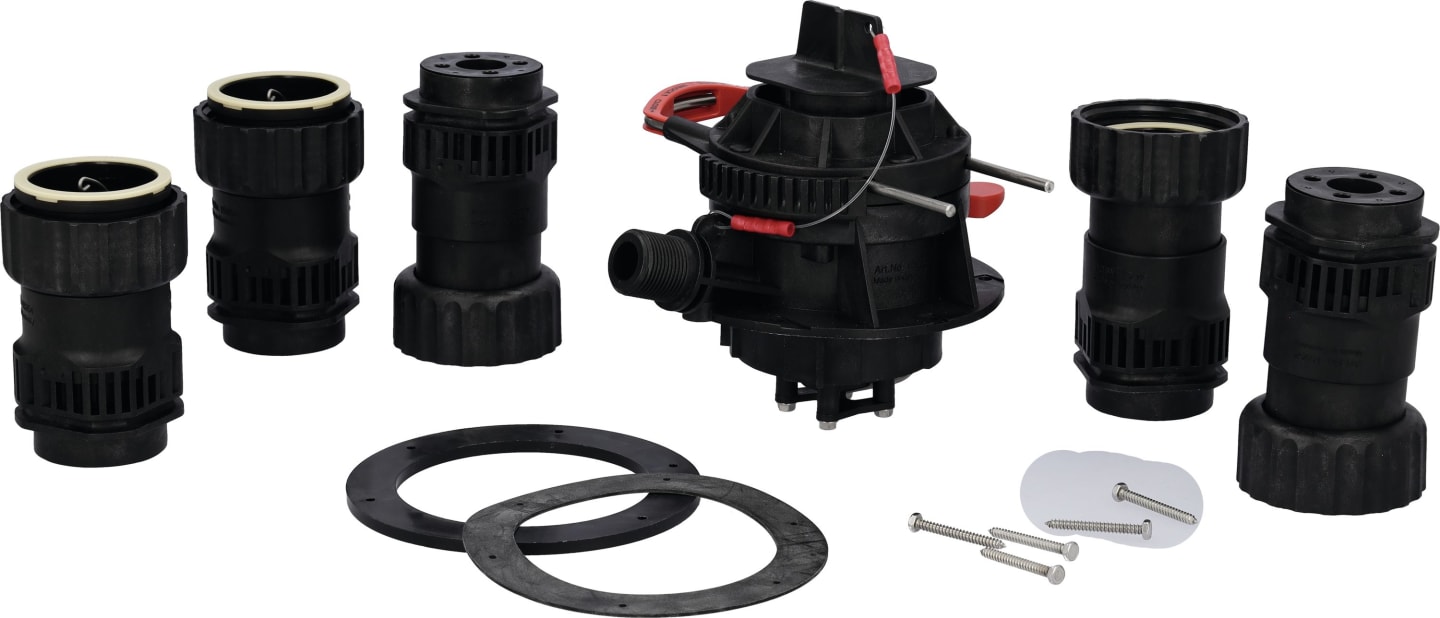 Agrotop Starterset 2, 1 Tankadapter, 5 Kanisteradapter "EasyFlow", 16077