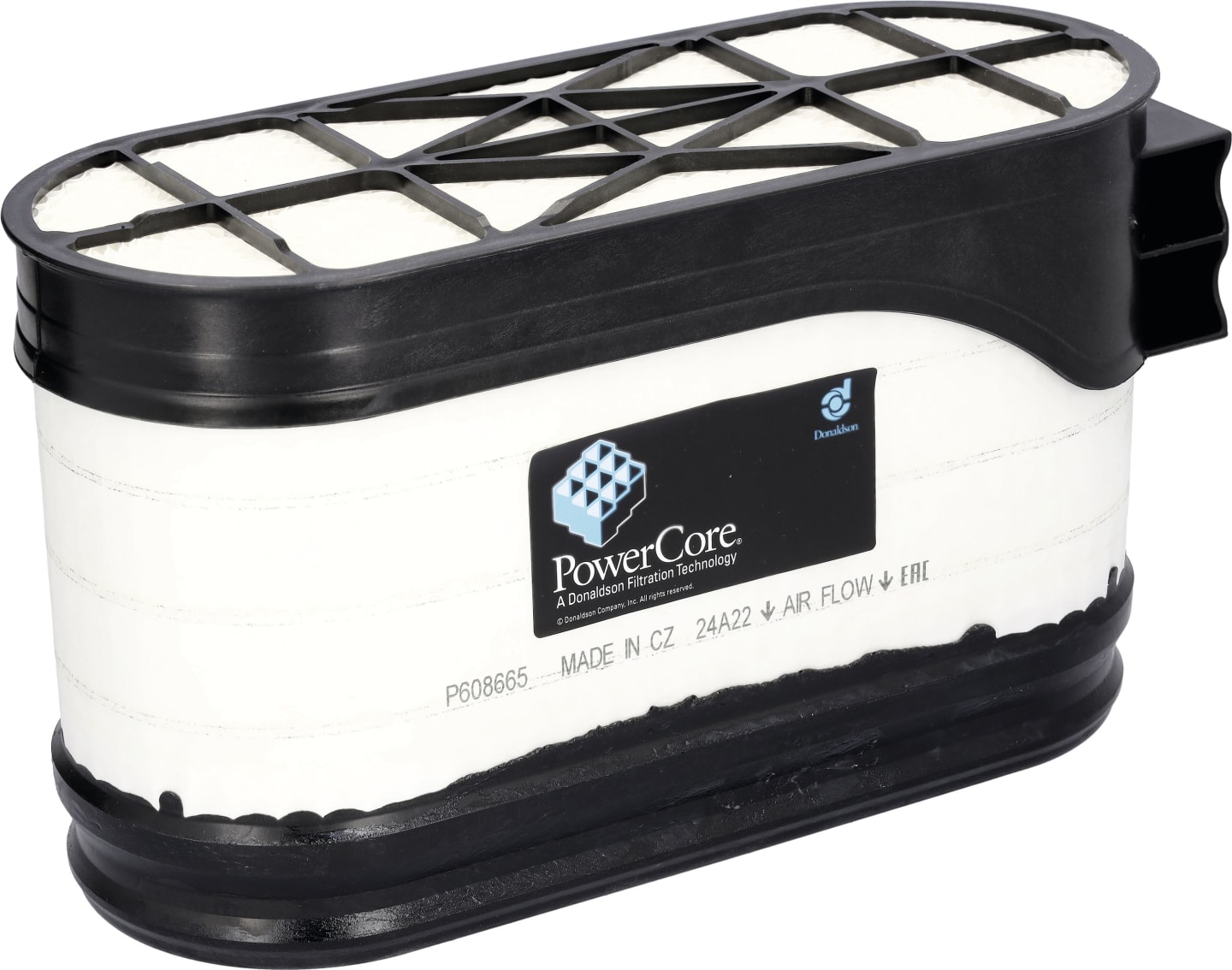 Sauerburger Luftfilter "P60-8665" 320 x 126 x 190 mm, für Hangschlepper, 22811
