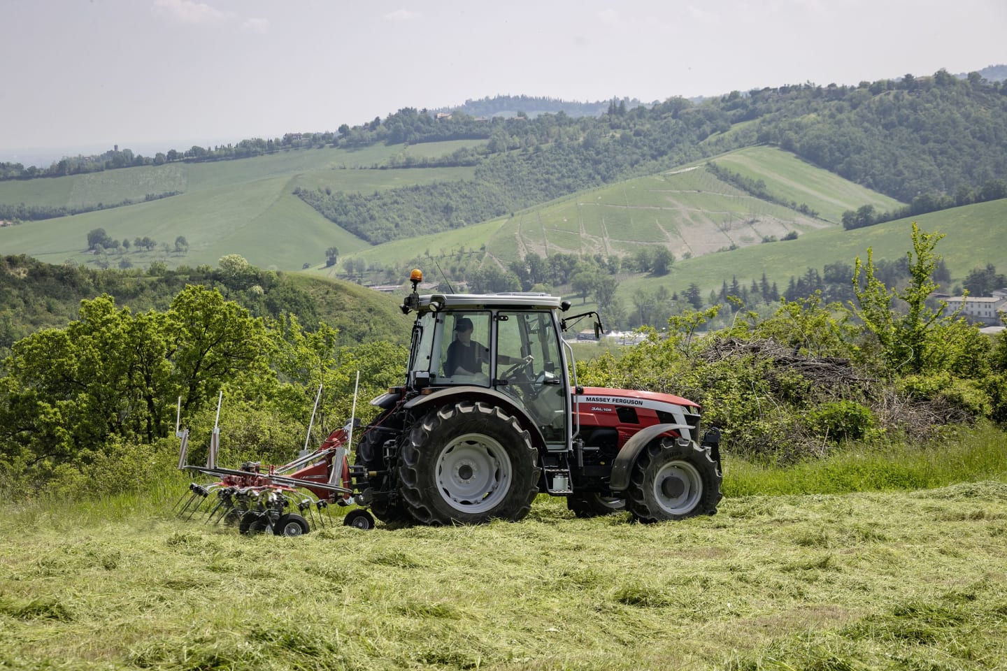 Massey Ferguson Heuwender "MF TD 524 DN" 5,20 m Dreipunktanbau Heck