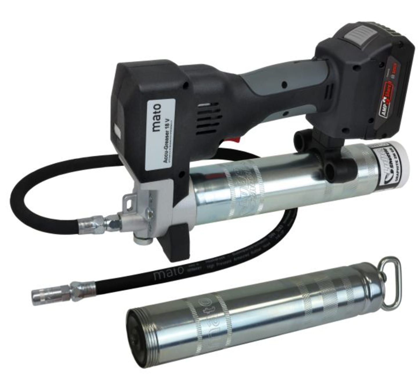 mato Akku-Fettpresse ACCU-GREASER 18V PROFESSIONAL, mit Akku (18 V|4,0 Ah) und Ladegerät