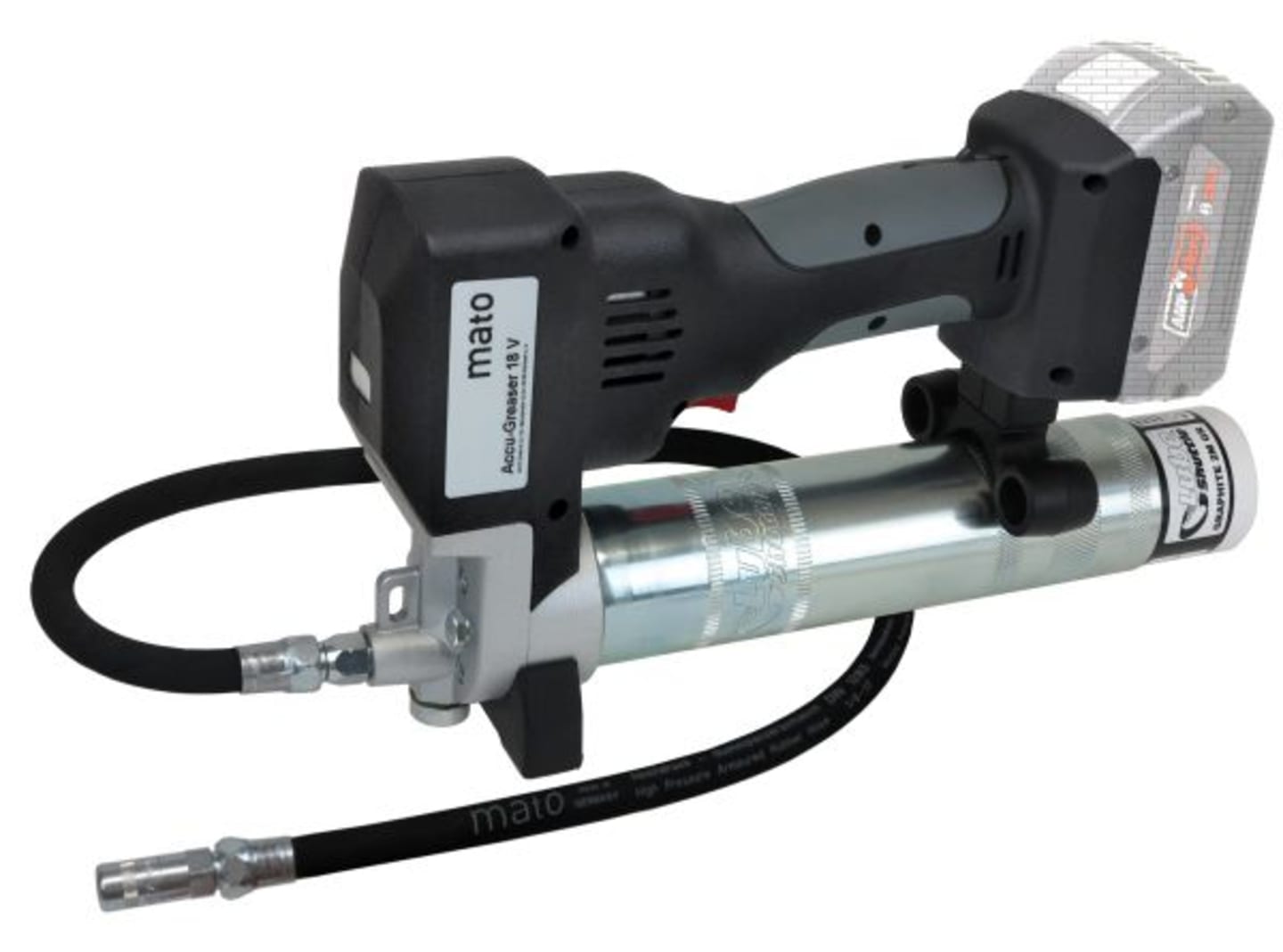 mato Akku-Fettpresse ACCU-GREASER 18V BASIC, ohne Akku und Ladegerät