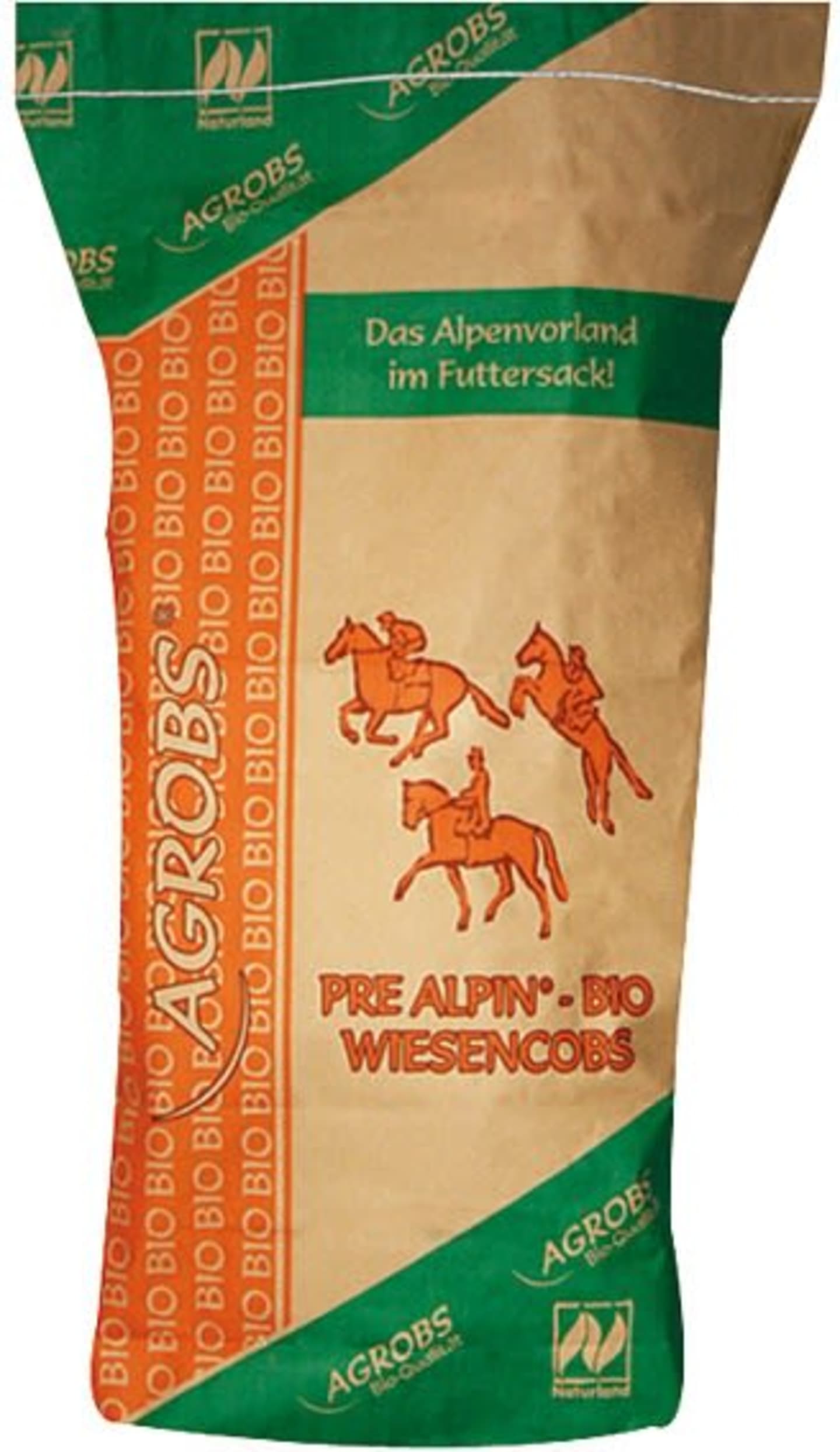 AGROBS PRE ALPIN Bio Wiesencobs Raufutterersatz zum Einweichen in Bioqualität Cobs 20 kg Sack