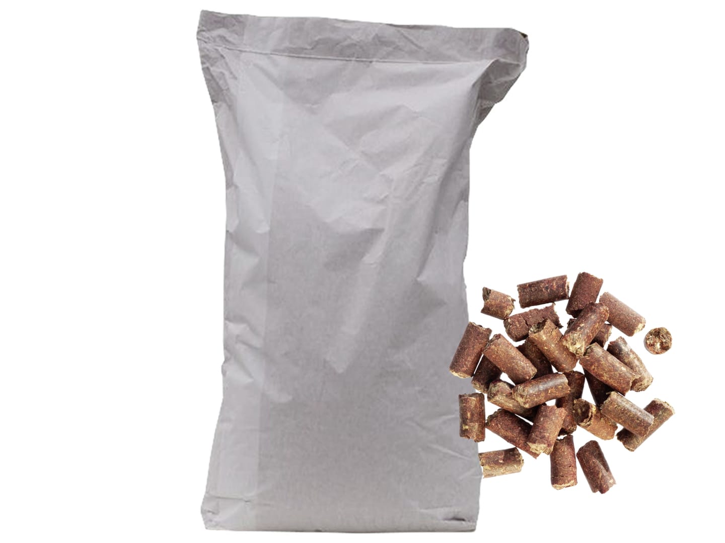 AGROBS Wölbchen Bussi 25 kg Sack faserreiche Leckerlis als Belohnungsfutter für Pferde und Ponys Pellet