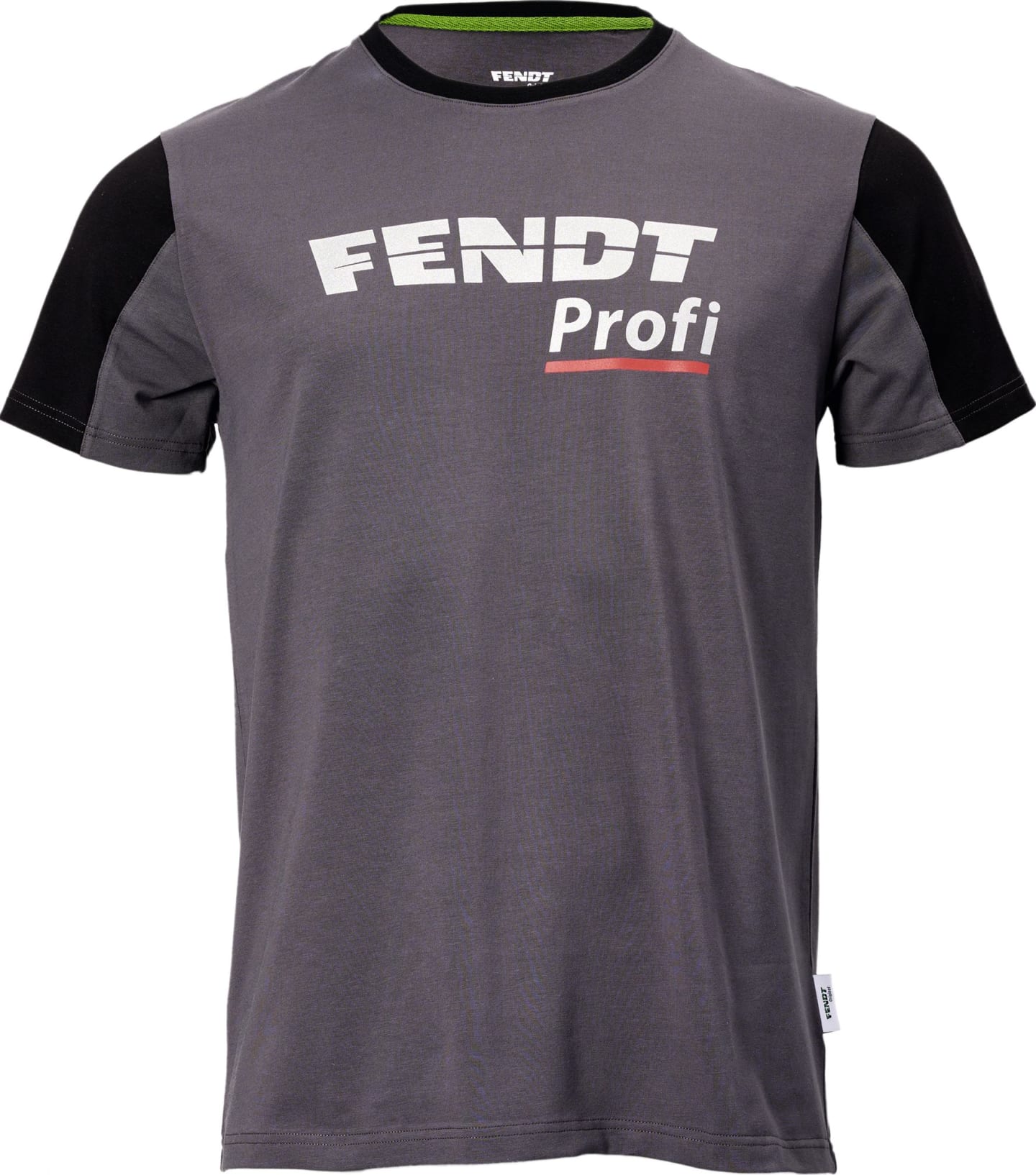 Fendt T-Shirt Herren "Profi" grau; schwarz