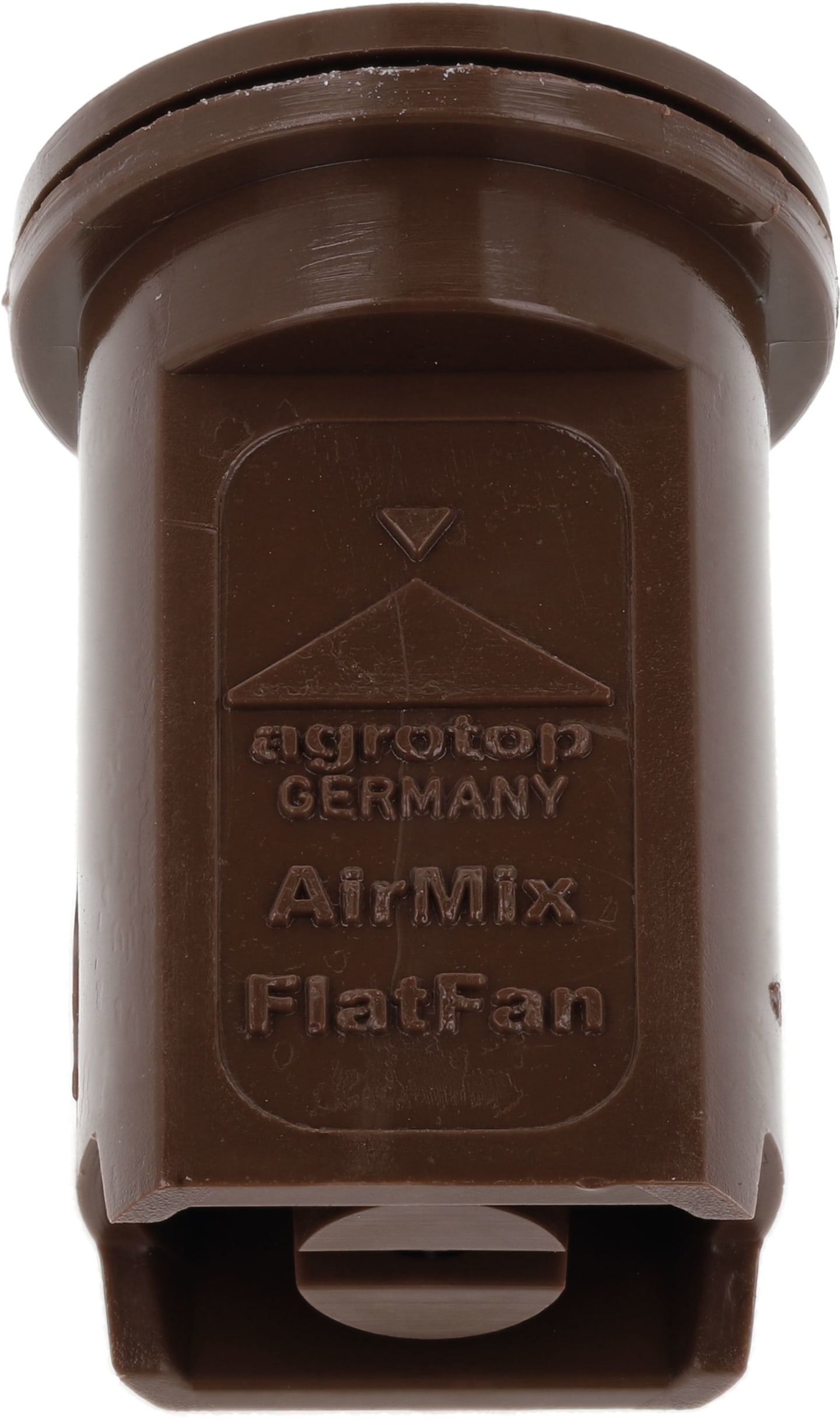 Agrotop Niederdruck-Injektor-Flachstrahldüse "AirMix® Flat Fan", 110-050, braun, POM, 14321