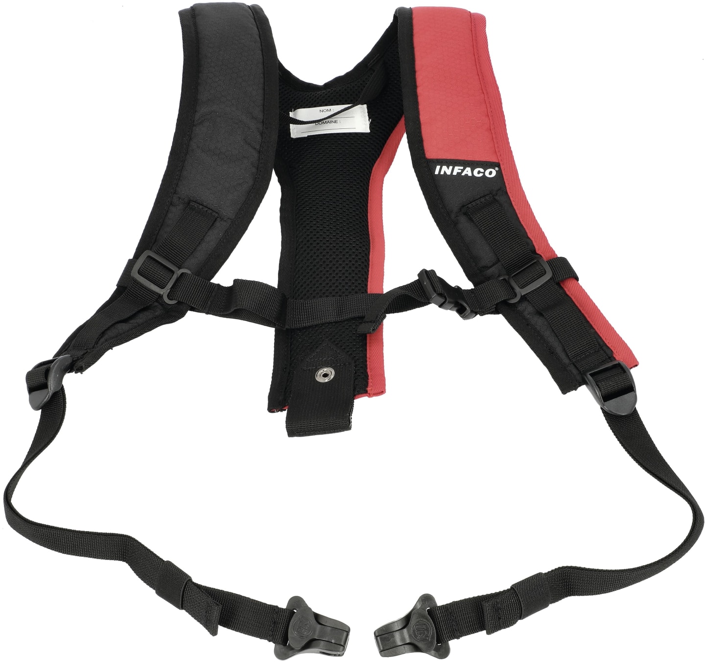 INFACO® Doppelschultergurt für Akku-Astschere Electrocoup F3020 Standard und Medium, 934B