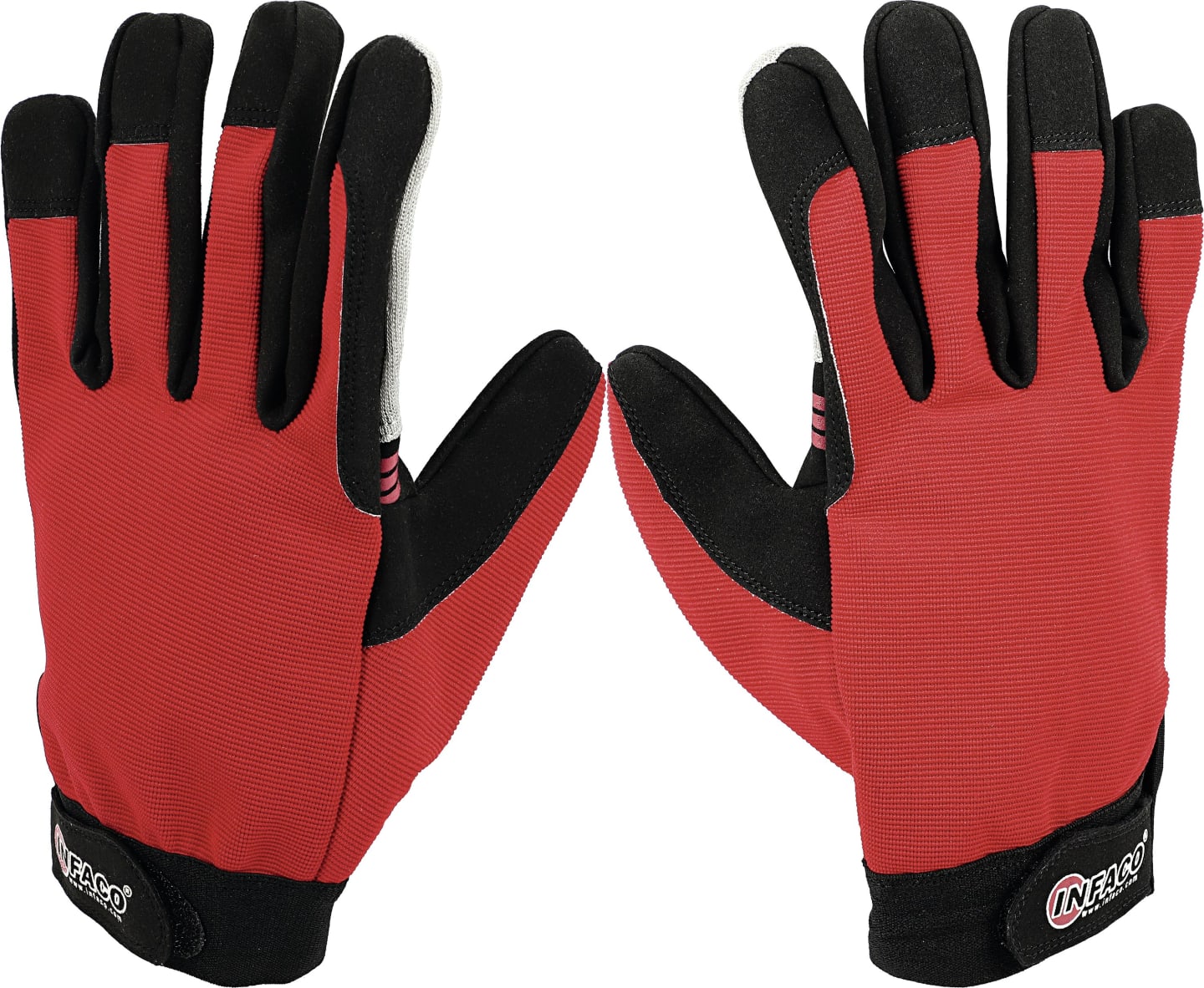 INFACO® Schutzhandschuhe Gr. 11 linke Hand, rot, GWDSESG11