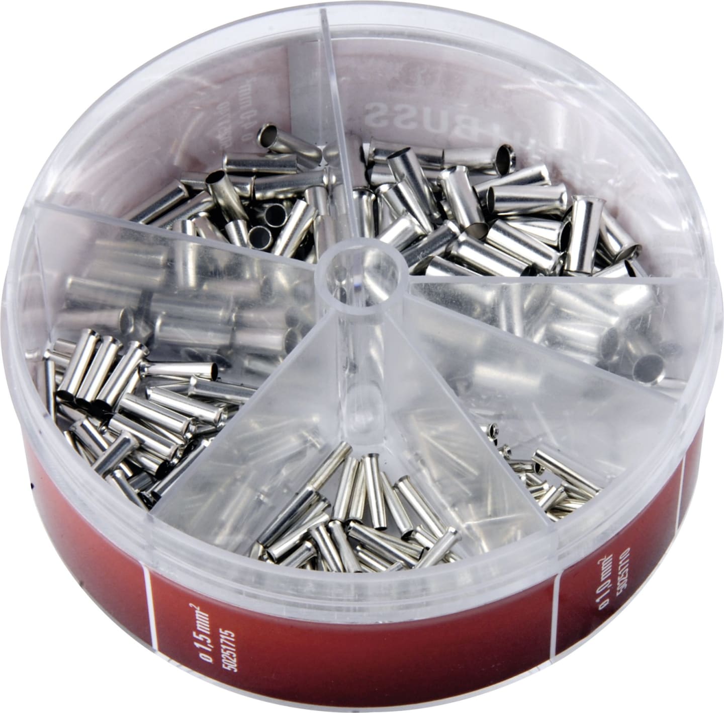 Herth + Buss Aderendhülsen-Sortiment 250 St., verzinnt, Kabel 1 – 6 mm², 54 254 700