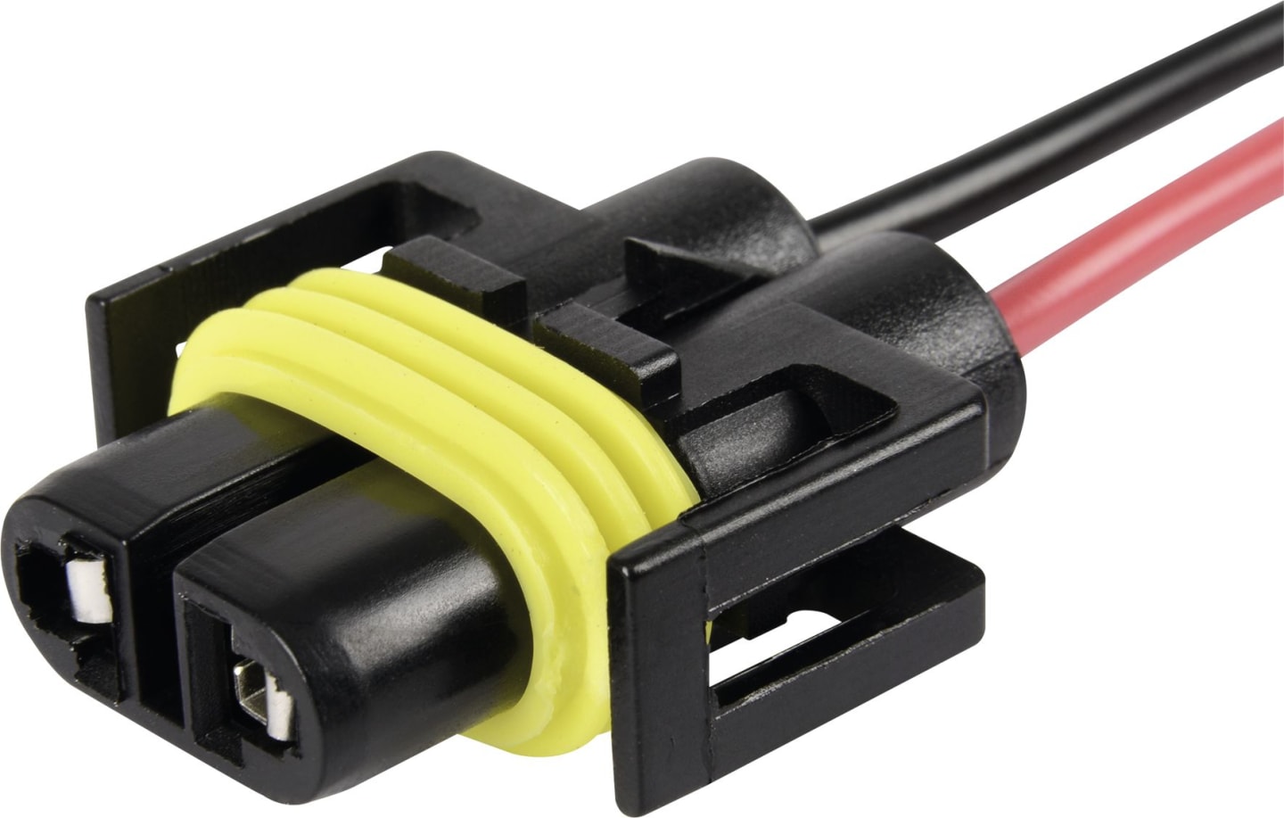 Herth + Buss Stecker mit Kabel, 2-polig, für Lampenfassung Hauptscheinwerfer mit Lampenart H8, H11, H16, H27W/1, H27W/2, 50 390 441