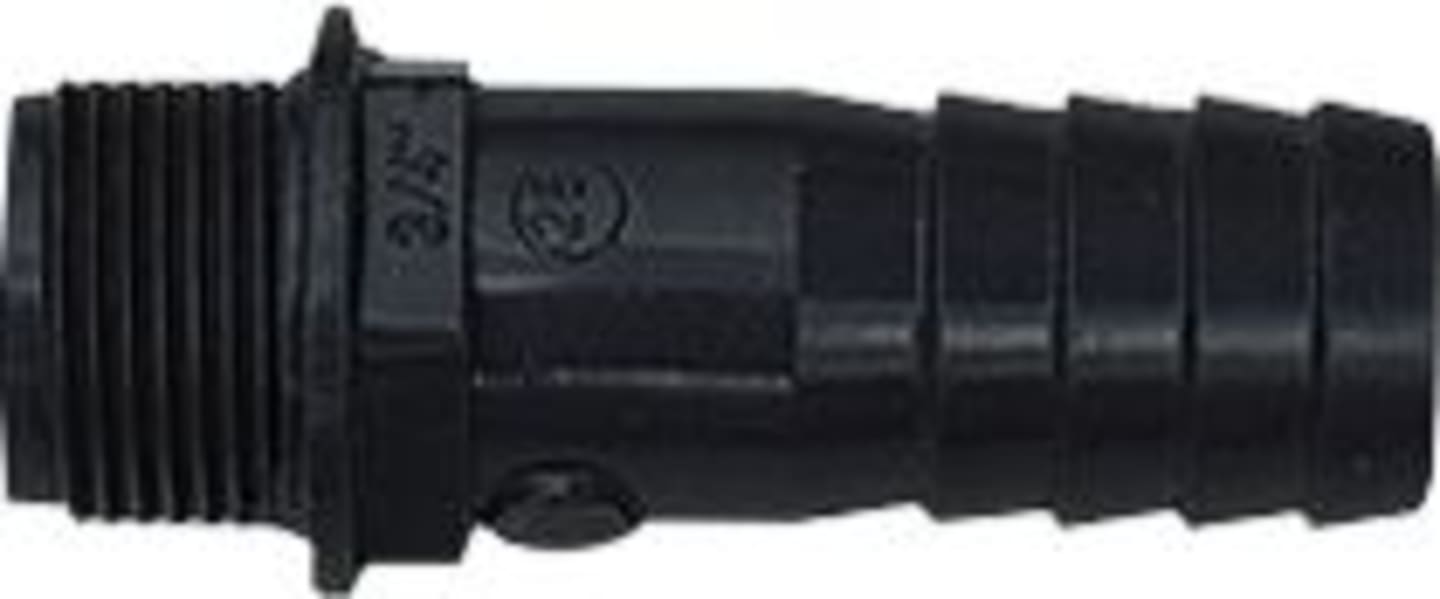 Cemo Gewindenippel 2" AG für Ø Schlauch innen 60 mm, PVC (Polyvinylchlorid), für GFK-Fässer oval, rechteckig, 1355