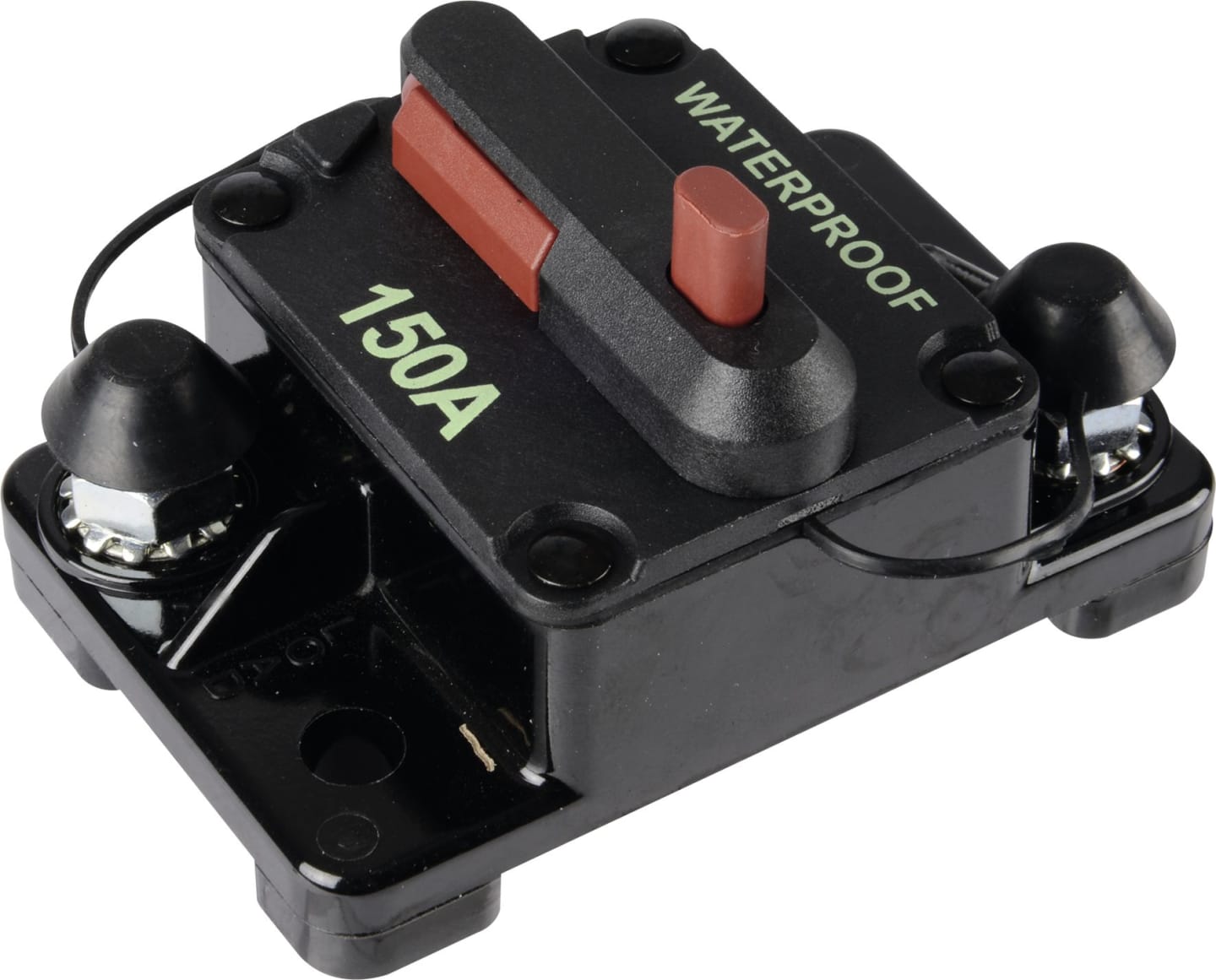 Herth + Buss Sicherungsautomat 150 A/42 V, schwarz, Höhe 44 mm, 50 295 743