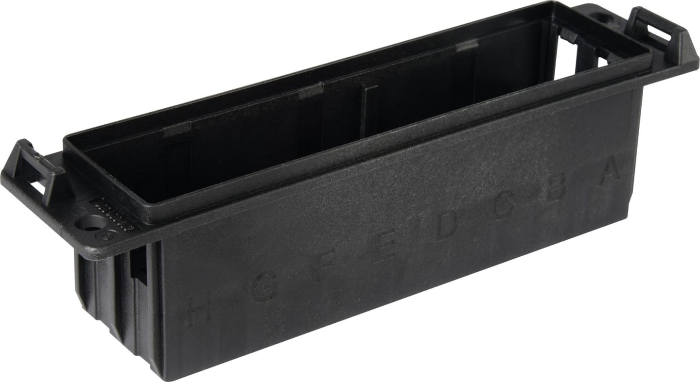 Herth + Buss Unterteil 118 x 33 x 29 mm, für Sicherungsdose mit Standard Flachstecksicherungen "ATO", 50 300 028