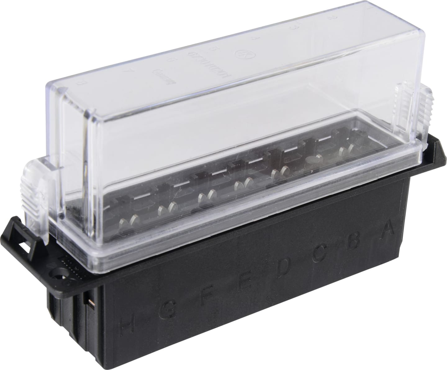 Herth + Buss Sicherungsdose 118 x 66 x 29 mm, 8-polig, Aufbau für Standard-Sicherungsautomat "ATO", 50 300 031