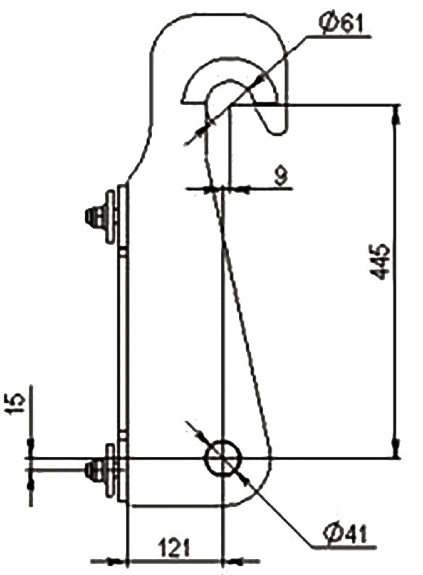 Düvelsdorf Anschraubplatte D-Lock für Hoflader Schäffer, 2 St., 5120410