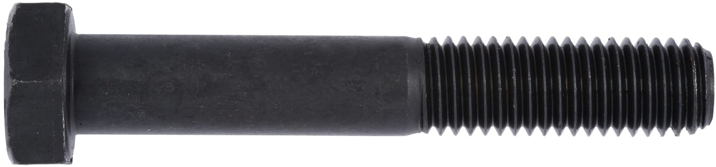 Sechskantschraube DIN 931; ISO 4014 metrisch, blank mit Schaft