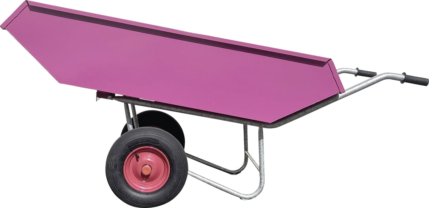 Growi® Kippkuli 450 l, Metall, pulverbeschichtet, kippbar, 10106009