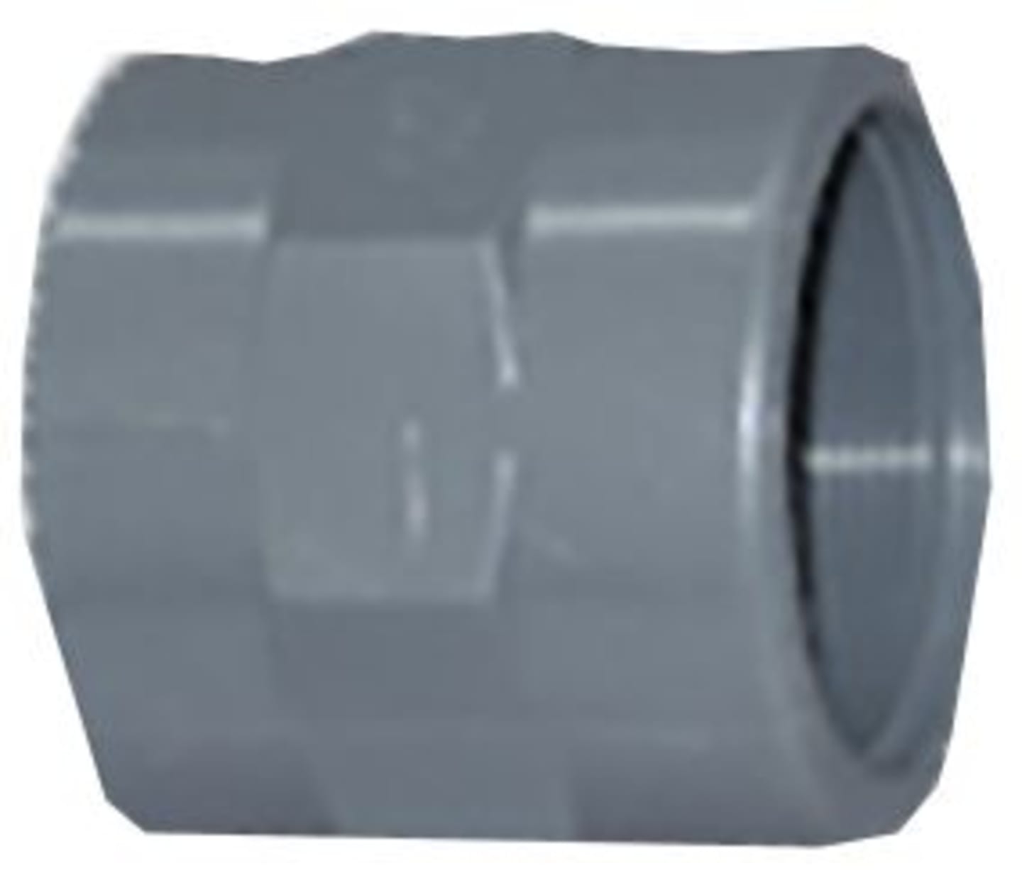 Cemo Muffe 2" IG, PVC (Polyvinylchlorid), für GFK-Fässer oval, rechteckig, lose, 1535