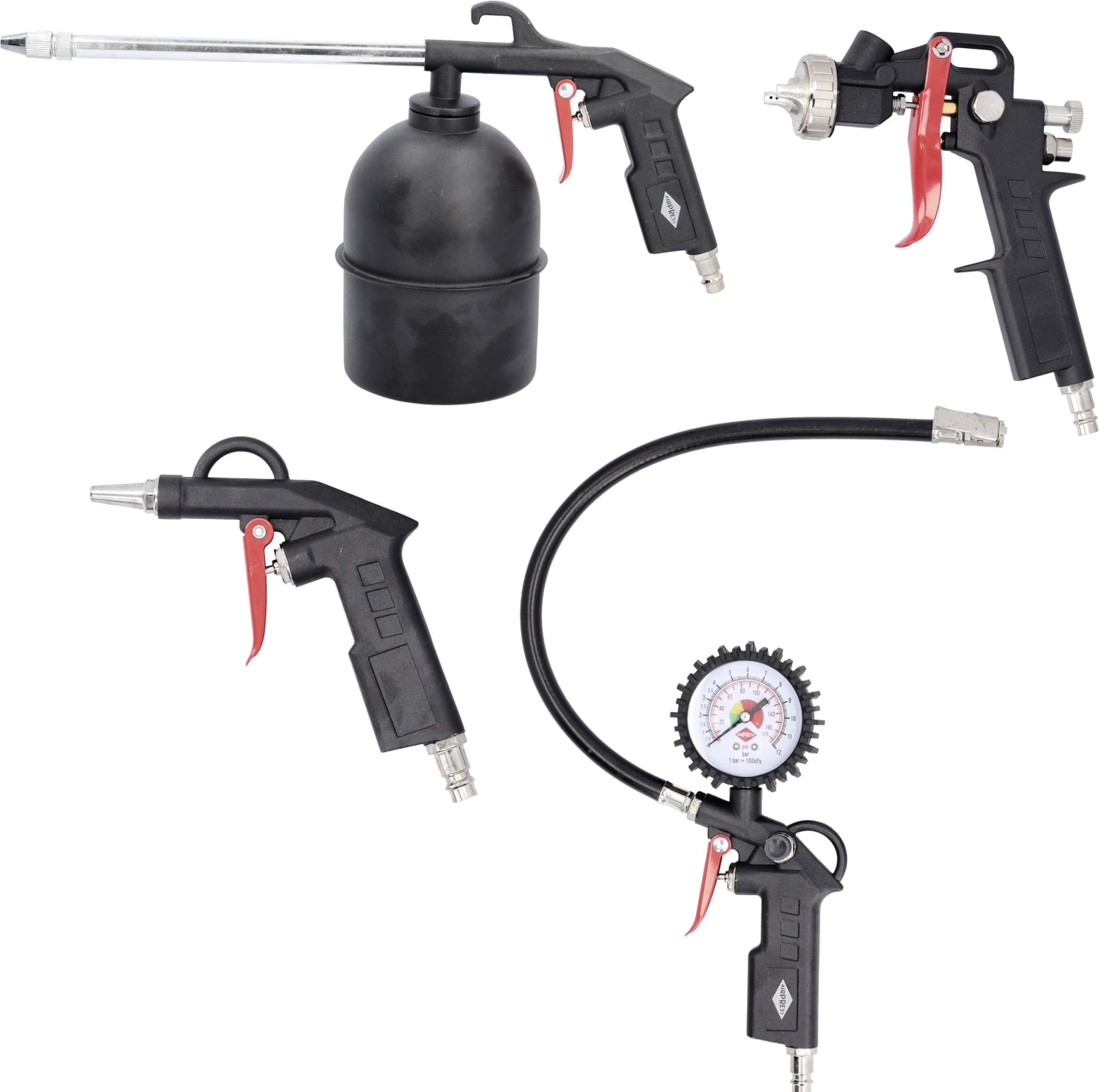 Airpress Druckluftset 5-teilig, 45893