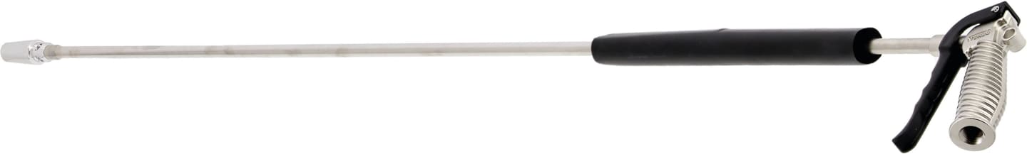 Airpress Blaspistole Aluminium, Rohr 1.200 mm gerade, 1/4" IG, mit Nippel Euro NW 7,2; Orion NW 5,5, 45028