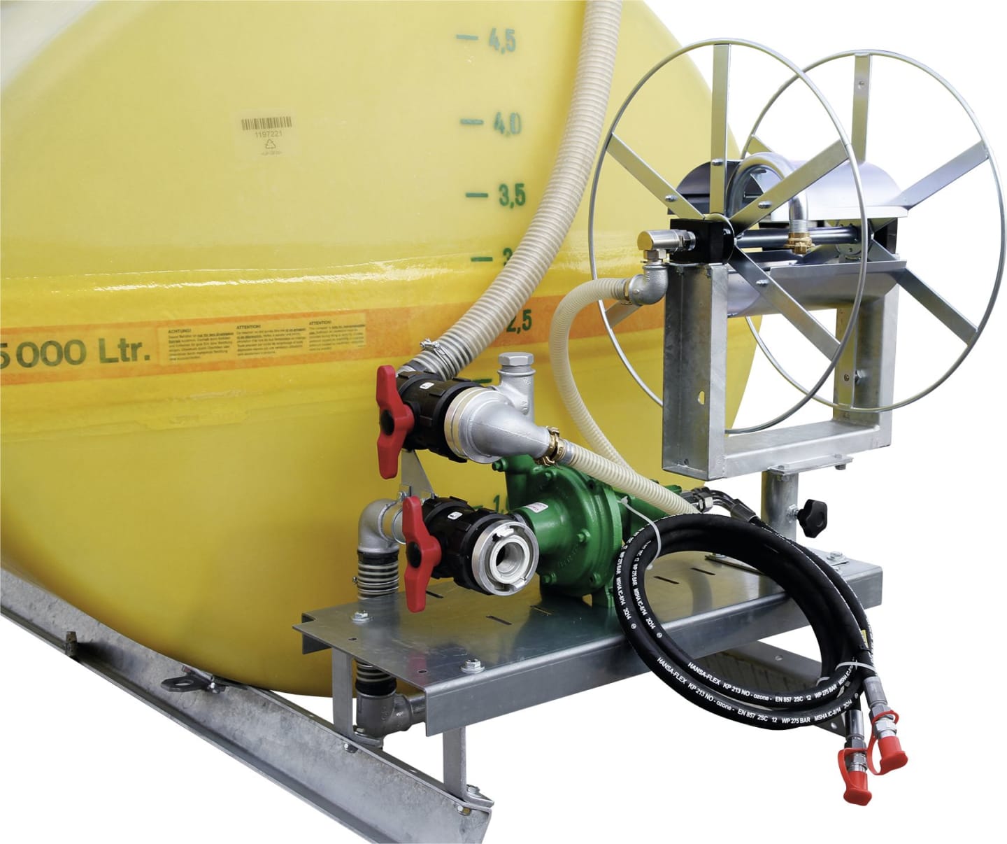 Cemo Hydraulik-Wasserpumpe 100 l/min, für Bewässerungsanlage "BWS 500", 10541