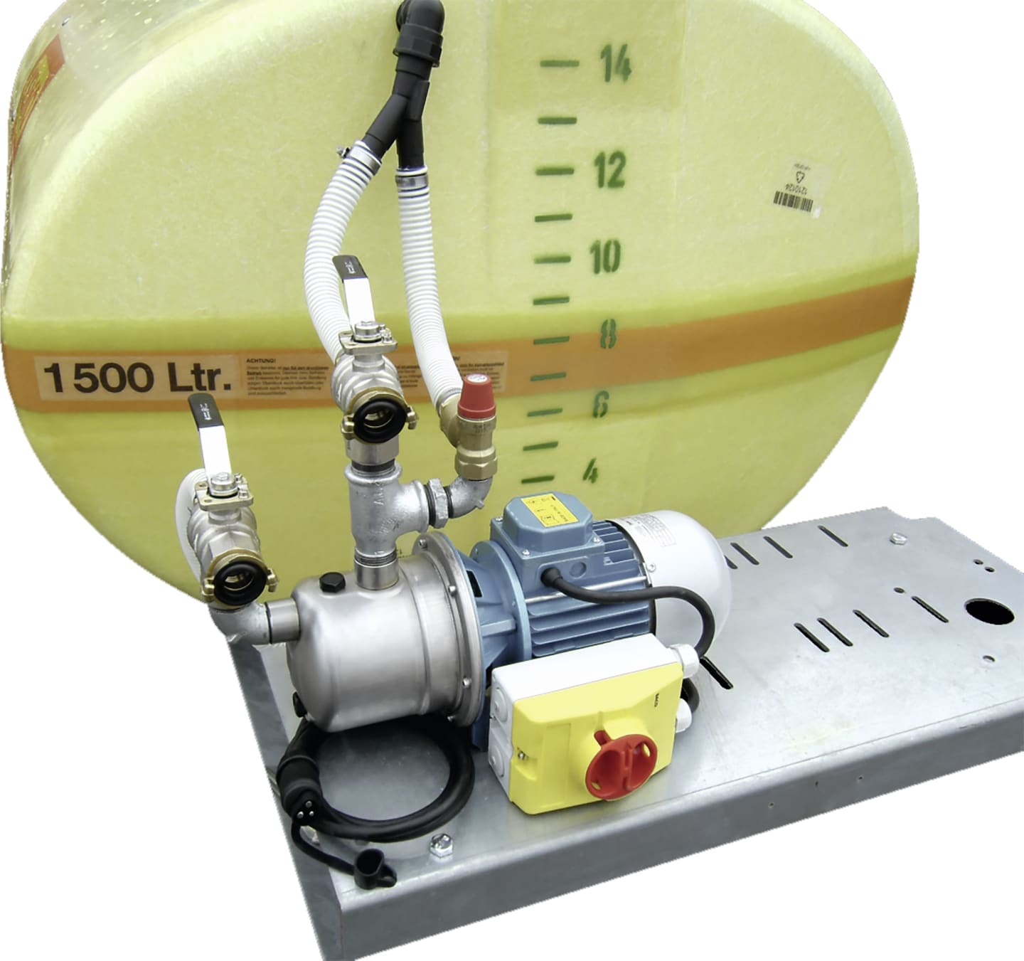 Cemo Elektro-Wasserpumpe 60 l/min, für Bewässerungsanlage "BWS 500", 10861