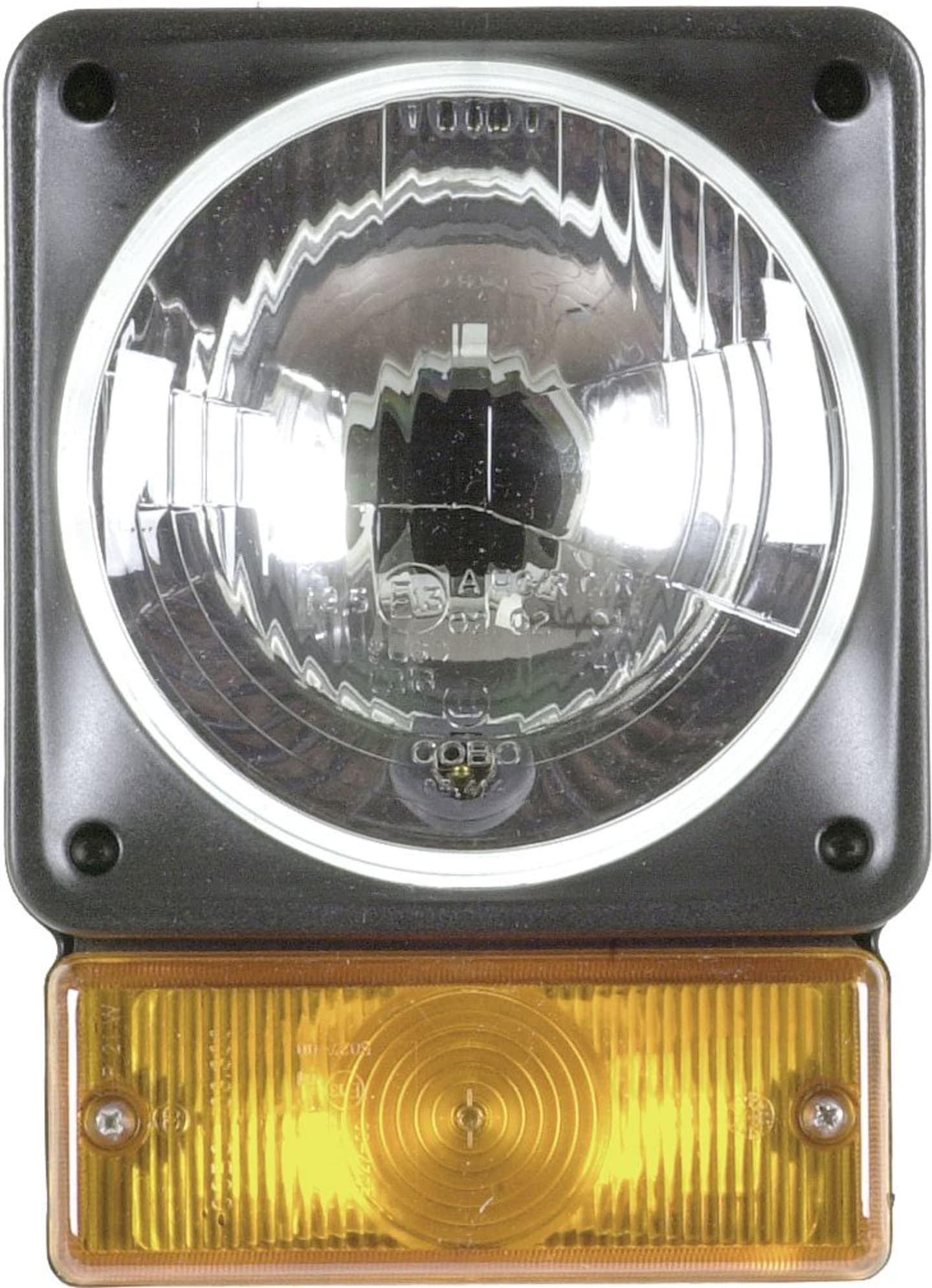 Herth + Buss Hauptscheinwerfer links/rechts, H4; T4W, 12 V; 24 V, 157 x 214 x 120 mm, 81 658 045