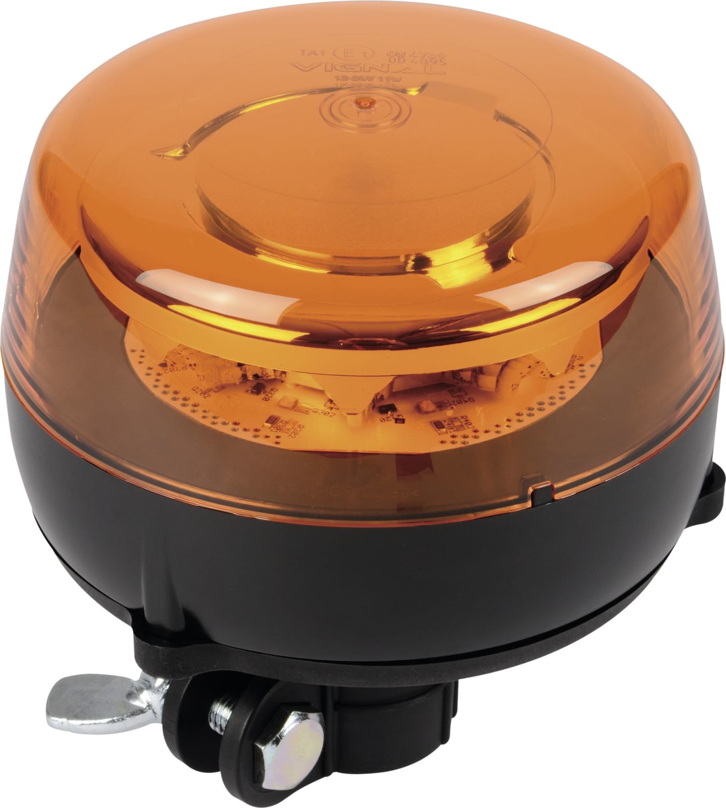 Herth + Buss LED-Rundumleuchte Ø 140 mm, 9 – 32 V, Rohrstutzenmontage, flexibel, 84 770 008