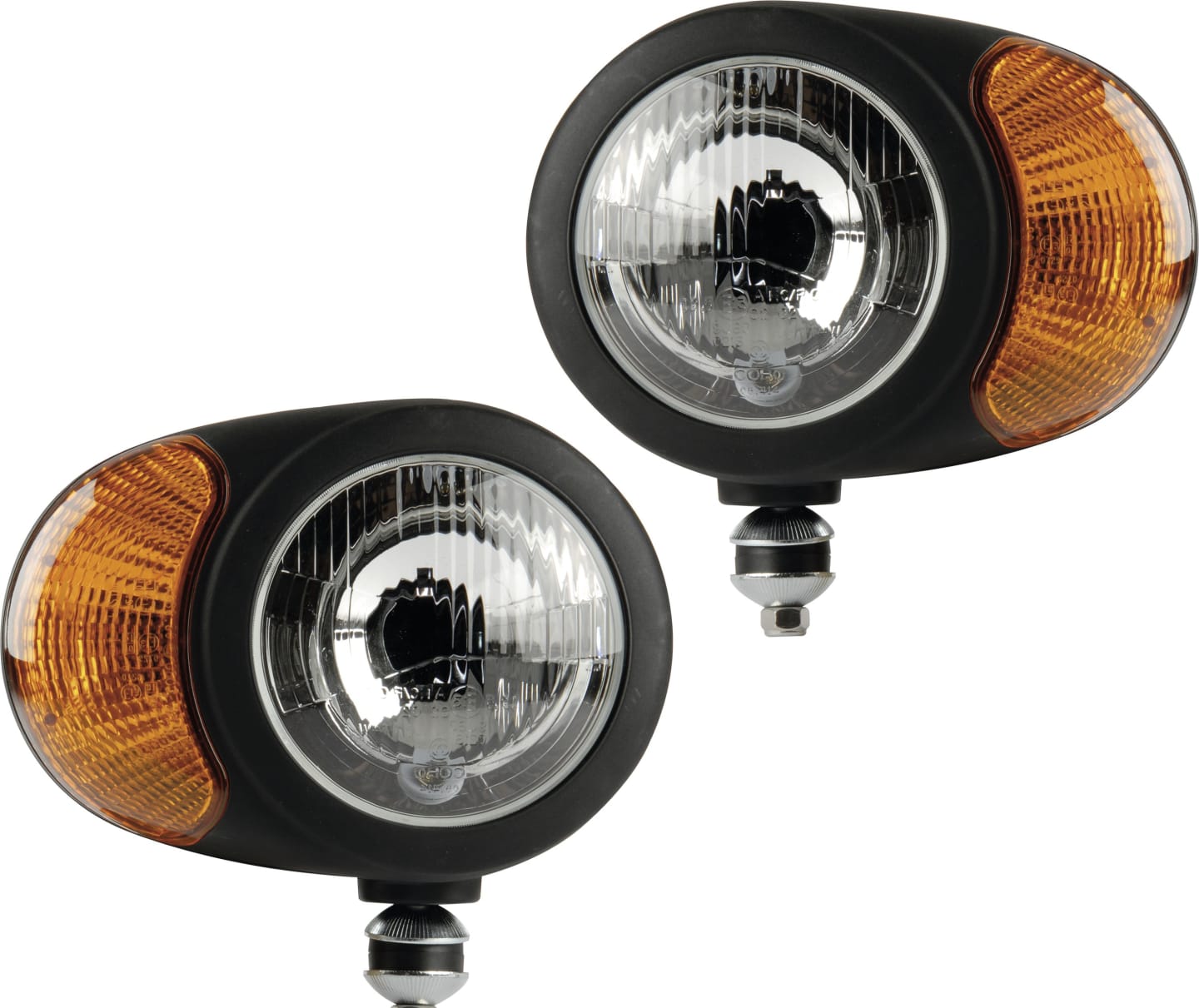 Herth + Buss Hauptscheinwerfer links/rechts, H4; T4W; PY21W, 12 V; 24 V, 250 x 180 x 137,4 mm, gehärtete Streuscheibe
