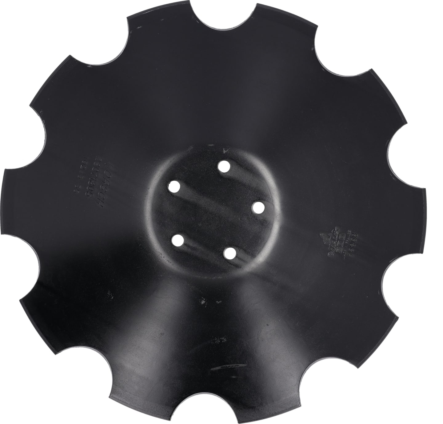 Horsch Eggenscheibe 520 x 6 mm, gewölbt, gezahnt, 5-Loch, für Grubber Terrano, Joker