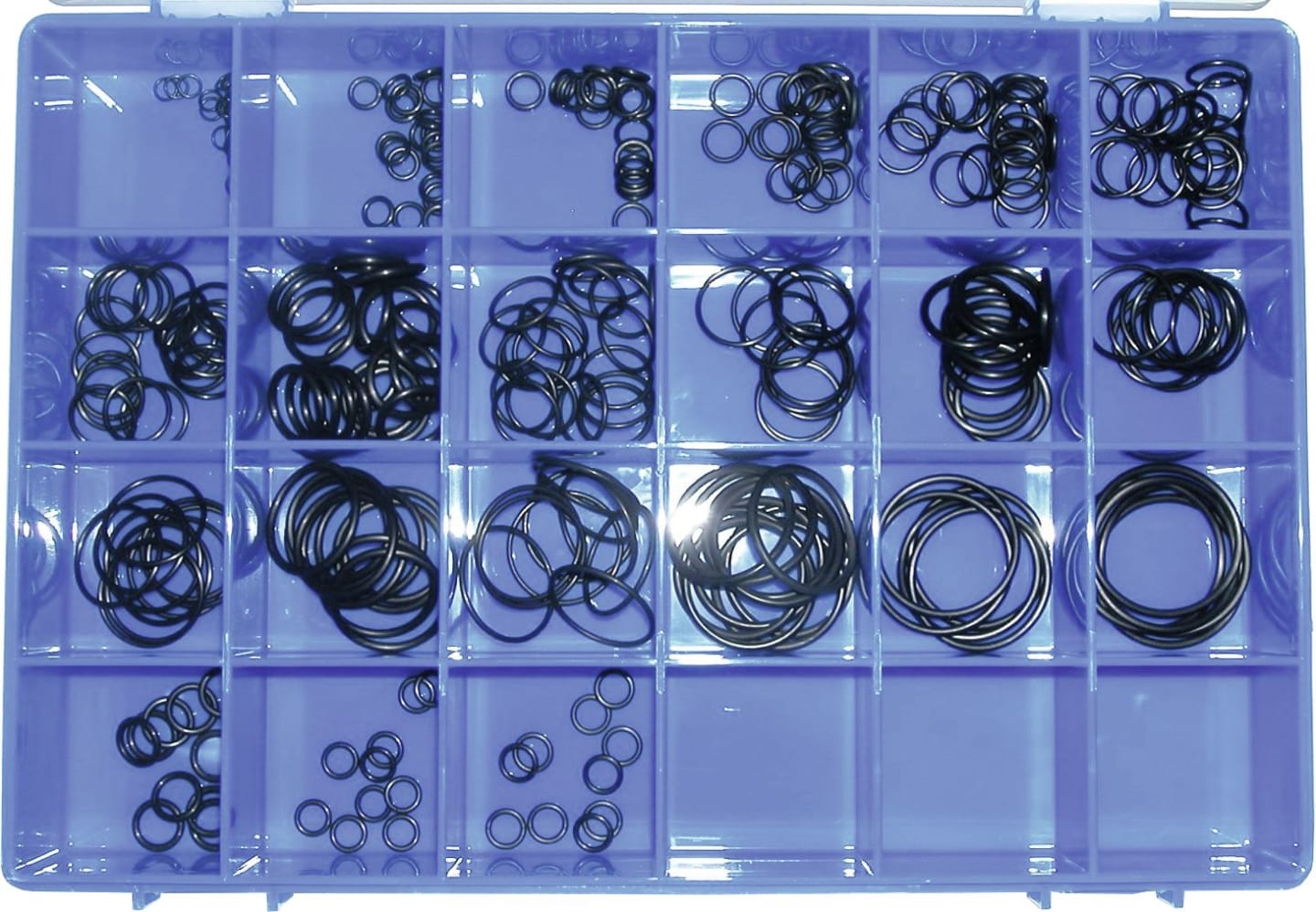 O-Ring-Sortiment für Verschraubungen DKO-L/DKO-S mit O-Ring-Dichtung, 290 St.