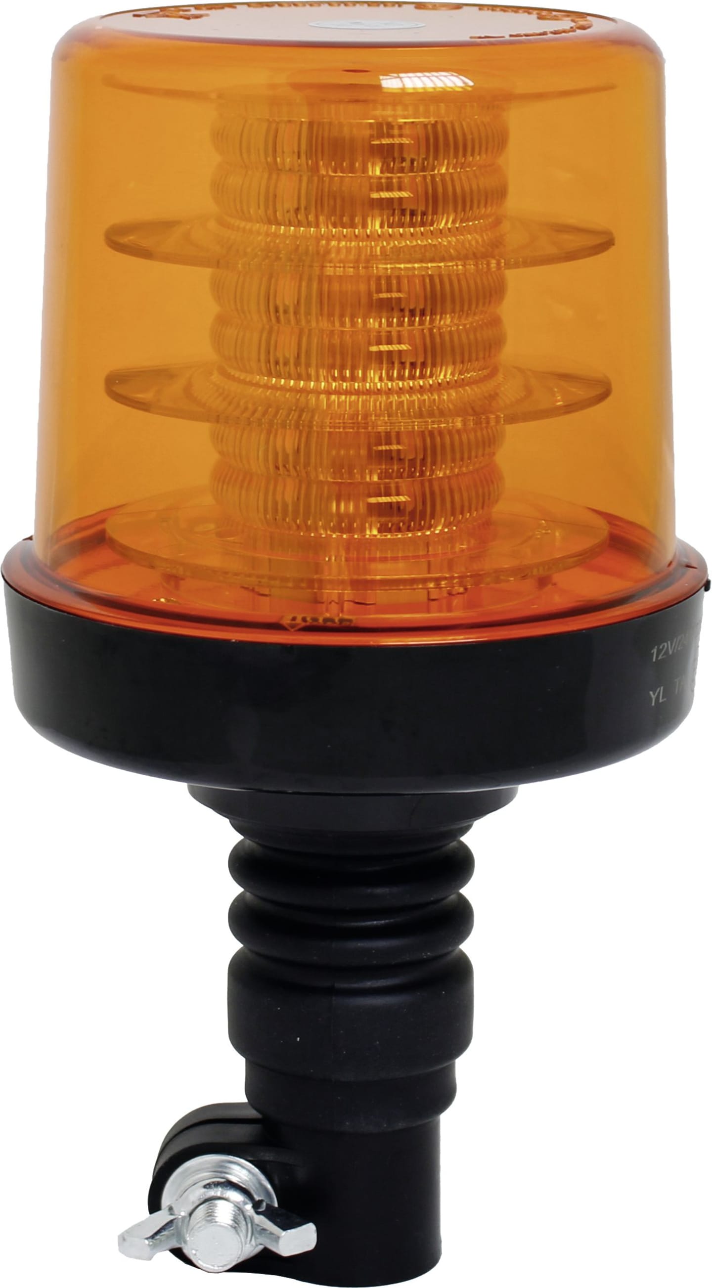 LED-Blitzleuchte "Double Flash - RUK 810", orange, 12 – 24 V, Rohrstutzenmontage