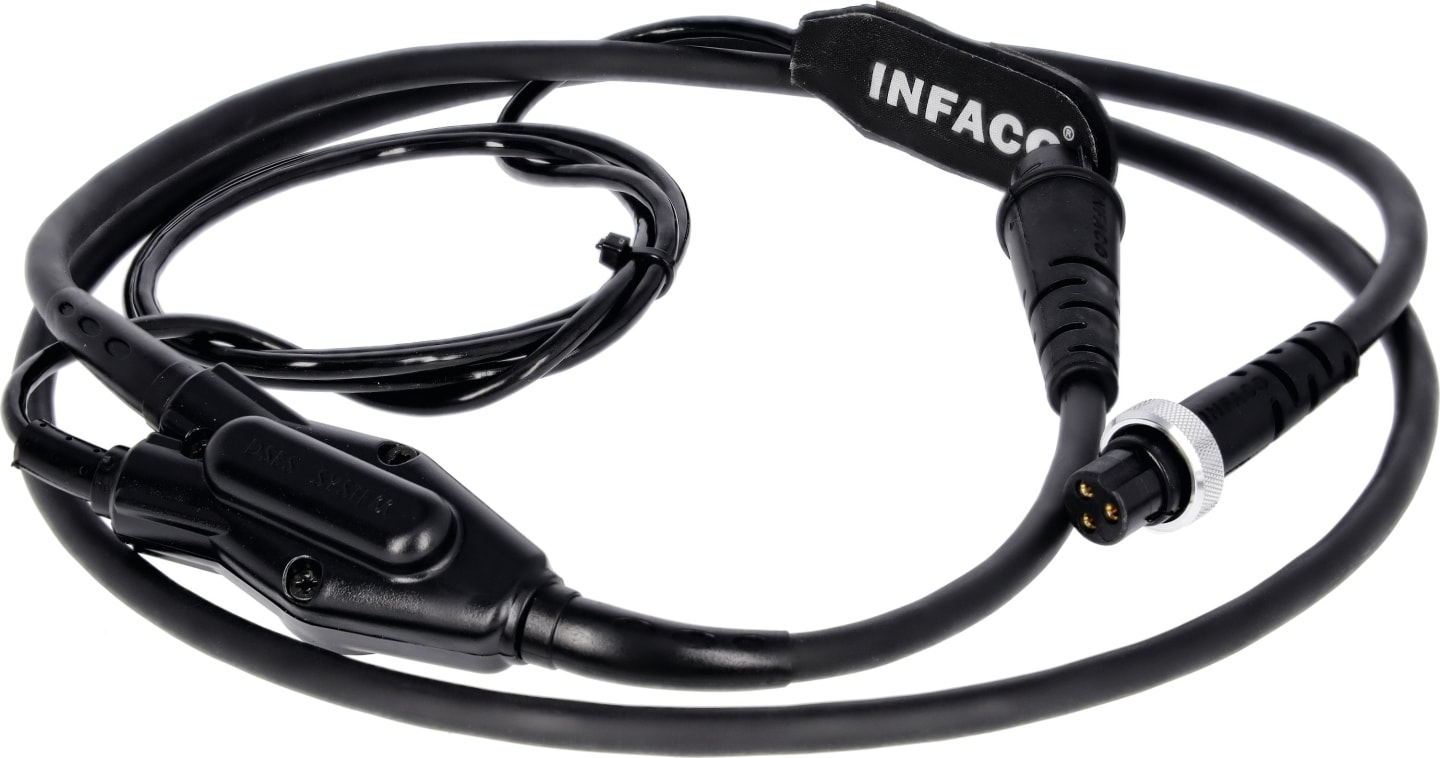 INFACO® Anschlusskabel für Verbindung Astschere Electrocoup F3020 mit Handschuh freie Hand, DSES3020