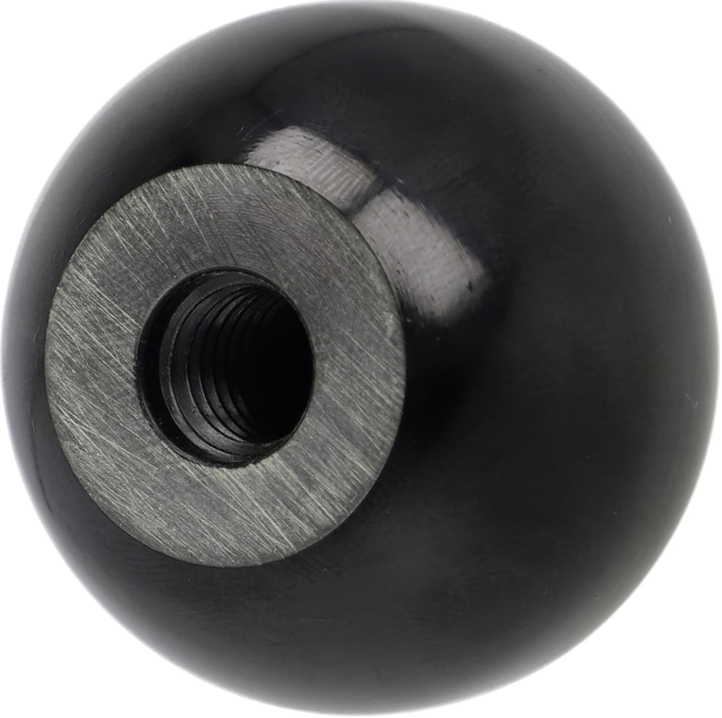 Fendt Kugelknopf DIN 319, Innengewinde Ø 40 mm, schwarz, X421108292000