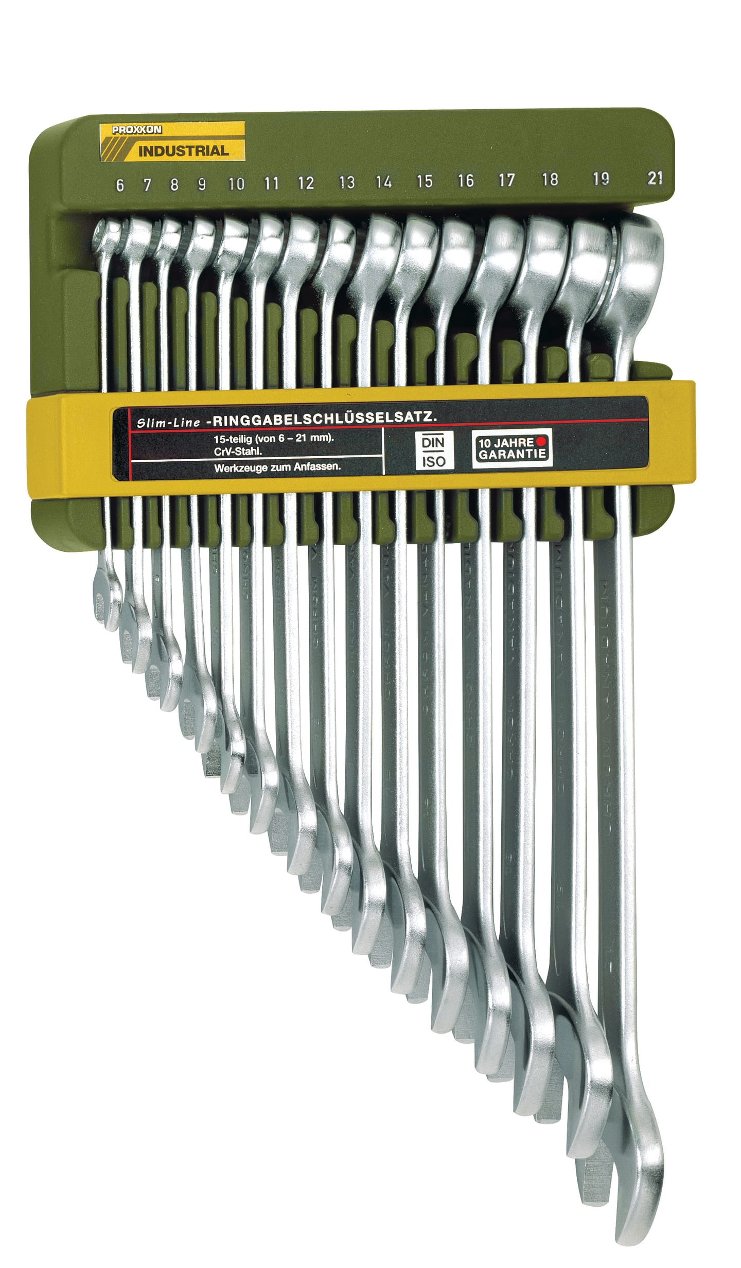 Proxxon SlimLine–Ring–Maulschlüsselsatz 15-teilig
