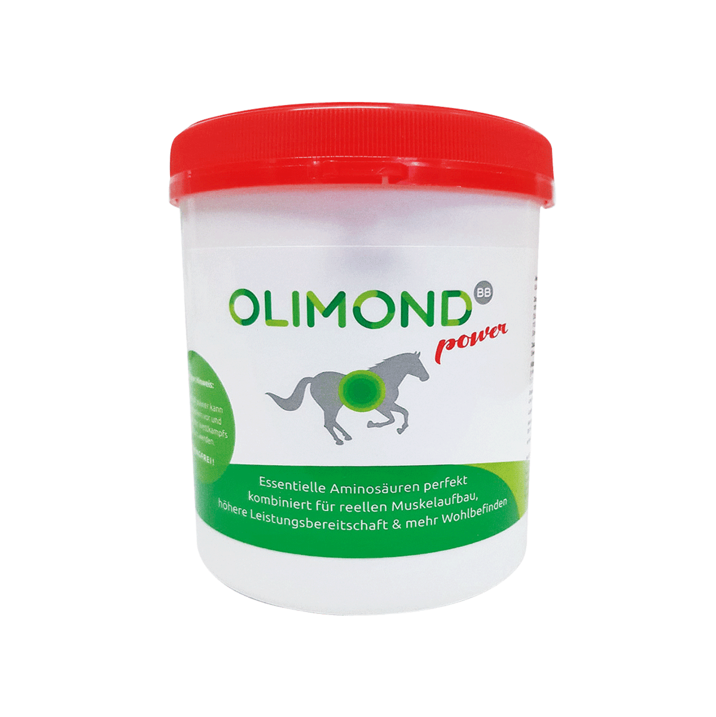 Olimond BB power (Kleinpackung) mit inaktivierter Hefe und essenziellen Aminosäuren 0,5 kg Dose