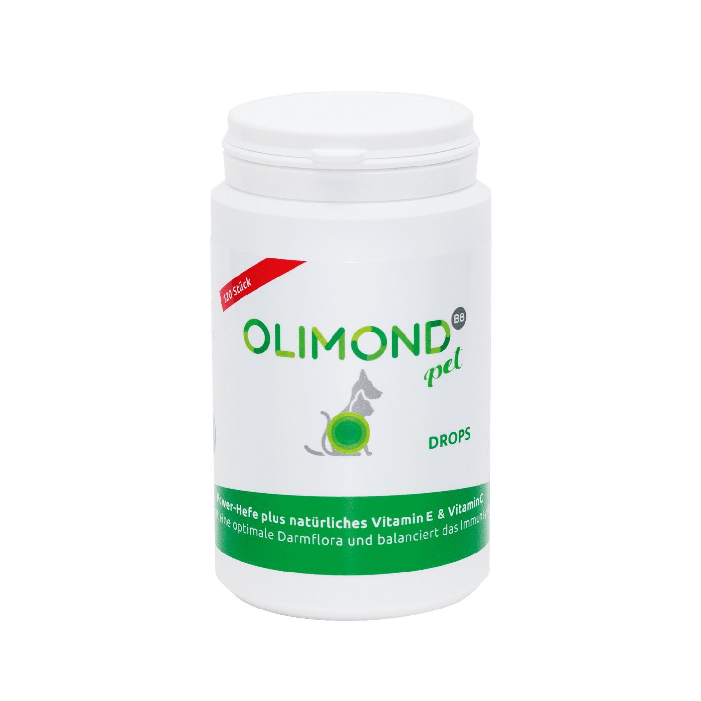 Olimond BB Pet Drops mit inaktivierter Hefe für Hunde und Katzen Pellet