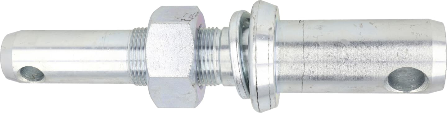 Unterlenkerbolzen Kat. 2; Kat. 3, Ø 28 mm; 30 mm; 36,5 mm, M 30 x 2 AG, Länge 210 mm