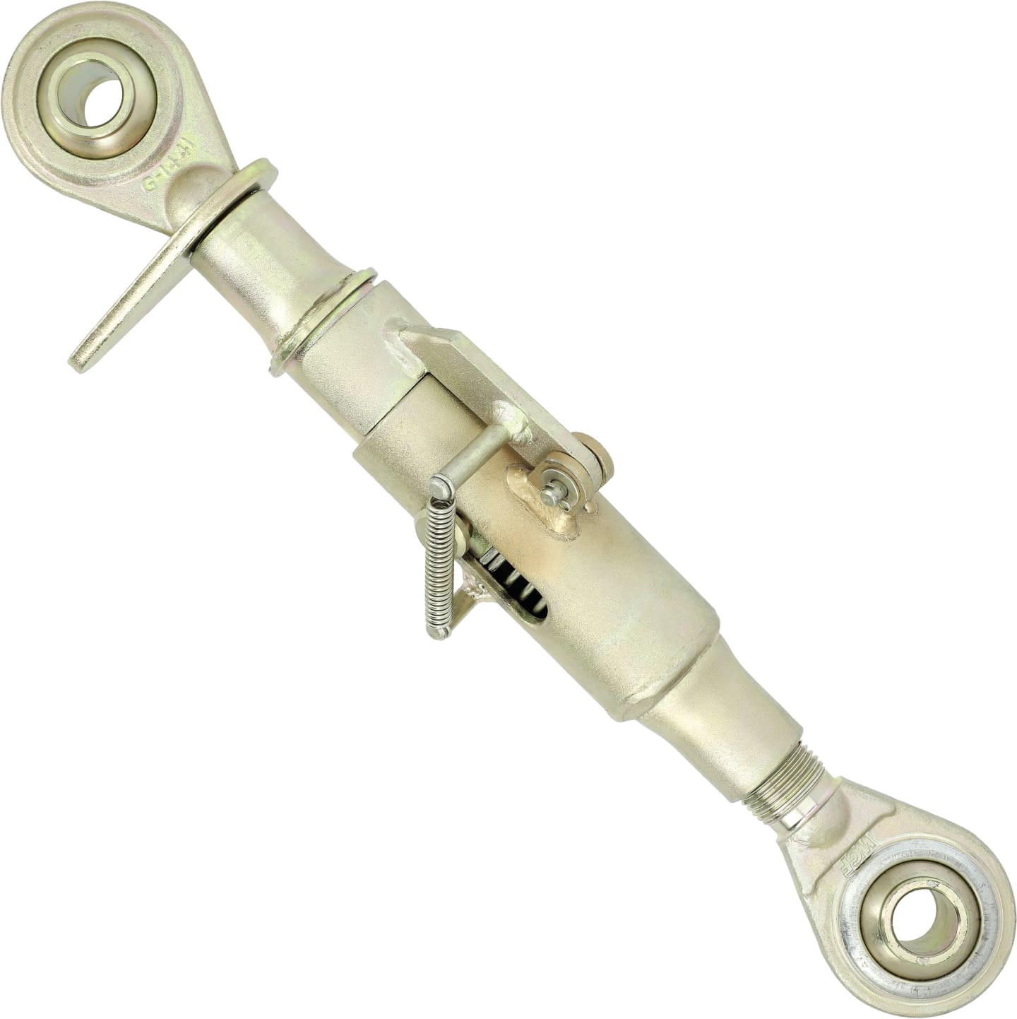 Teleskop-Oberlenker mit Klappverriegelung, A Kat. 2; B Kat. 2, 465 – 650 mm, M 36 x 3 AG, für Fronthydraulik