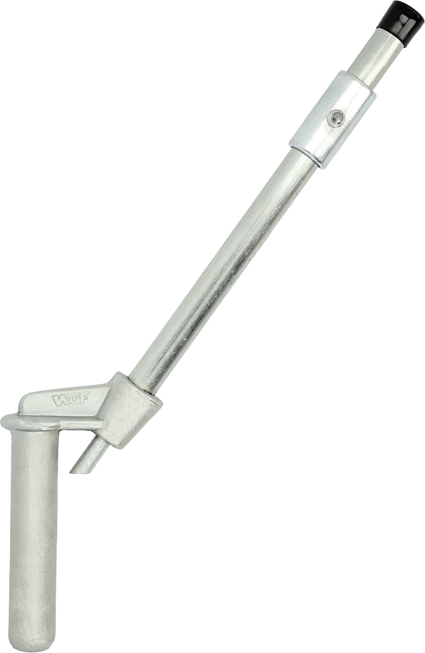 Anhängebolzen gerade mit Zuggriff, C 350 mm, für System Deutz-Fahr