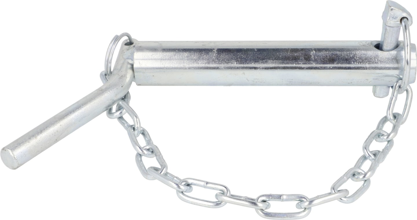 Sicherungsbolzen mit Kette und Klappstecker