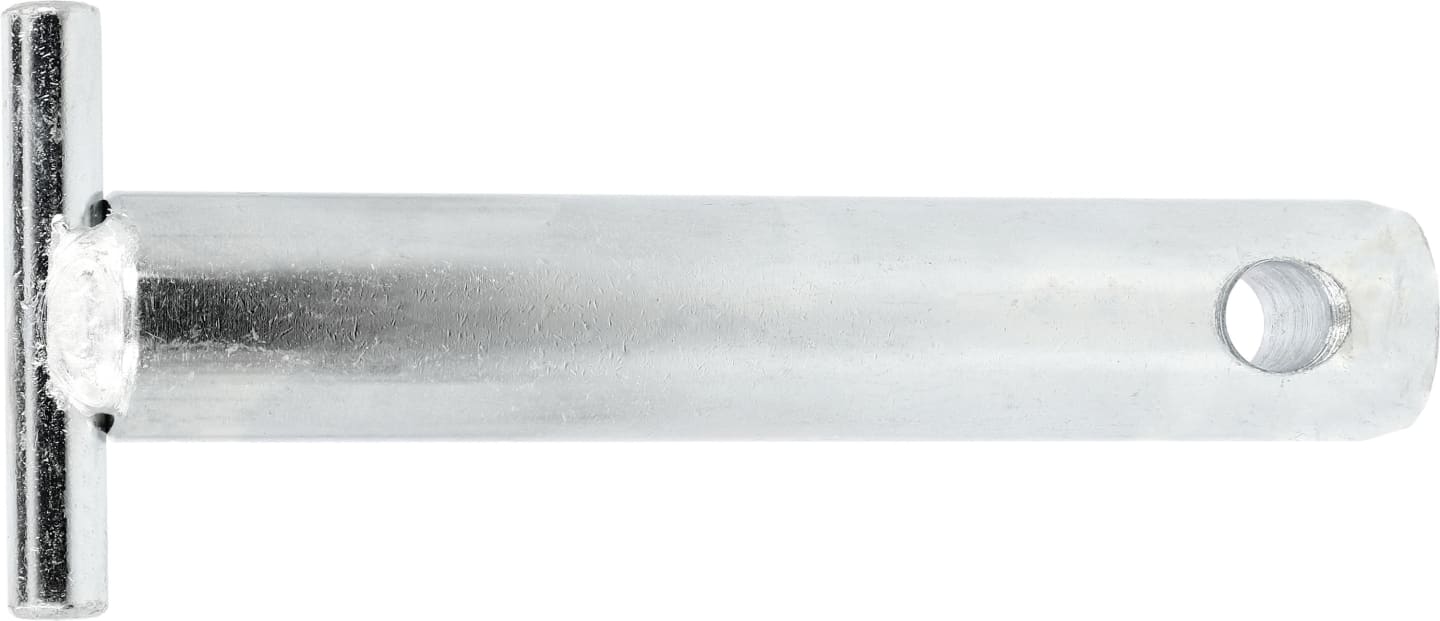 Oberlenkerbolzen Kat. 2, Ø 25 mm, Länge 118 mm; 135 mm, mit Griff