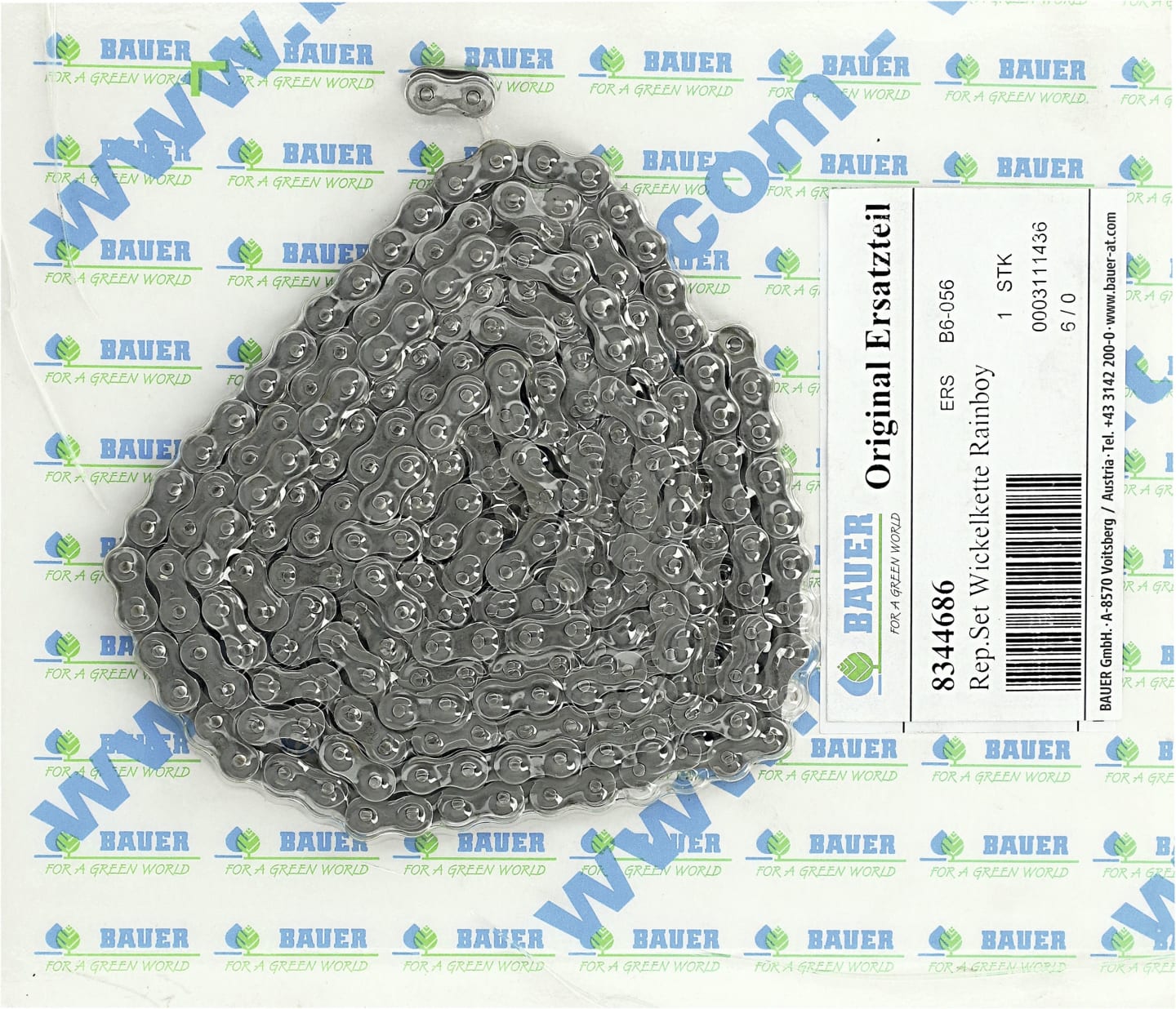 BAUER Reparatursatz Kette Wickelvorrichtung Regenmaschine Rainboy, 8344686