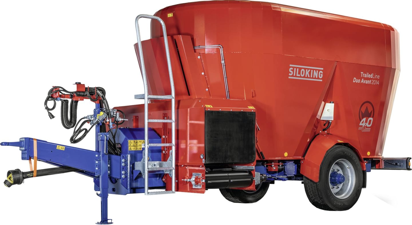 Siloking Futtermischwagen "TrailedLine 4.0 DuoAvant 2014"