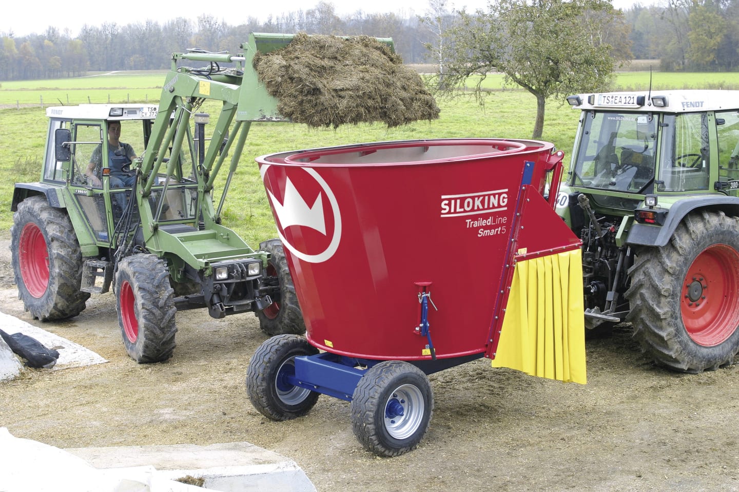 Siloking Futtermischwagen "TrailedLine Classic Smart 5 SVR" 5 m³, Höhe 2.280 mm